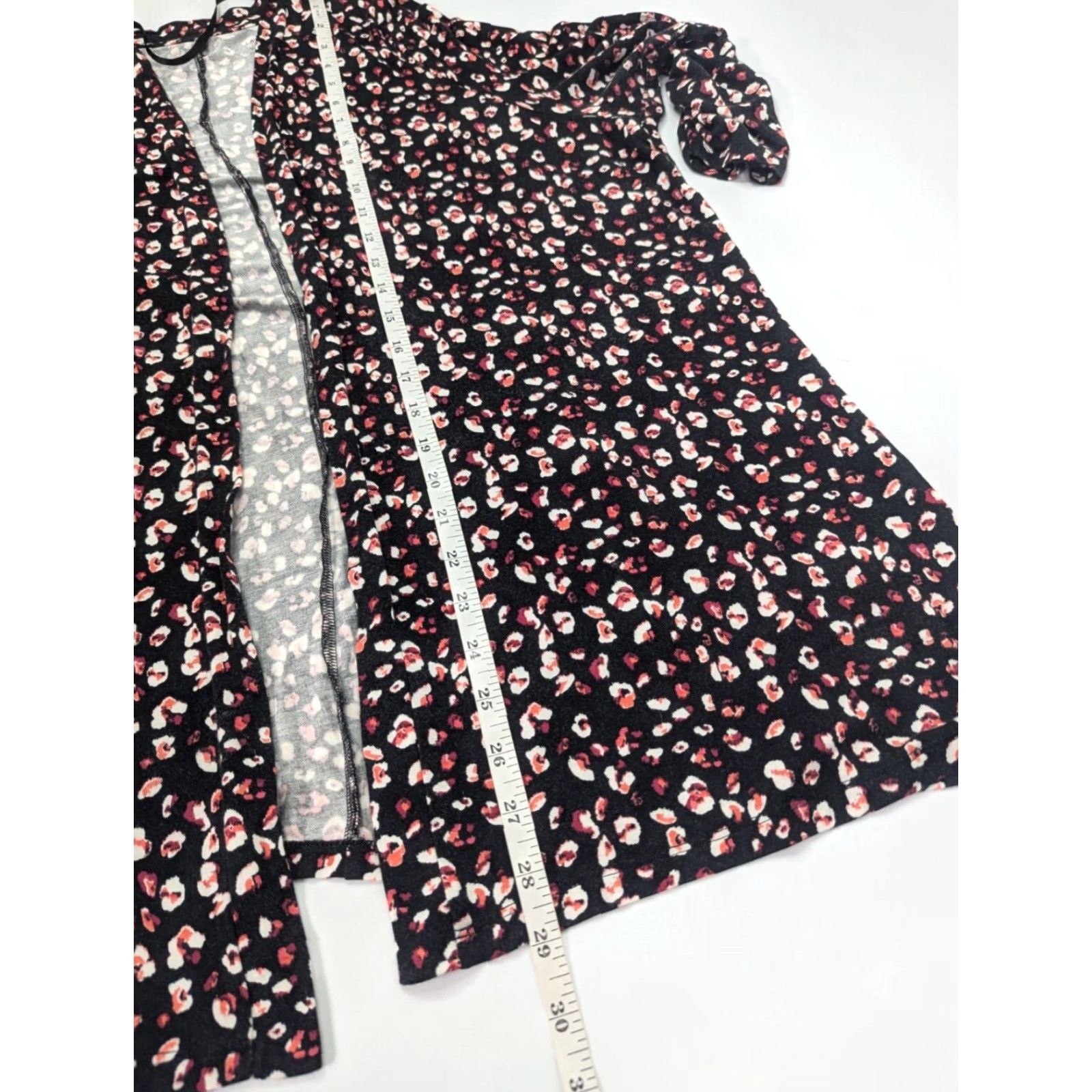 Vintage VINTAGE Lane Bryant Cardigan Open Floral Rose Long Sleeve Plus 18/20 Black Women Sweater Girls Mens Size XXL / US 16-18 / IT 52-54 - 4 Thumbnail