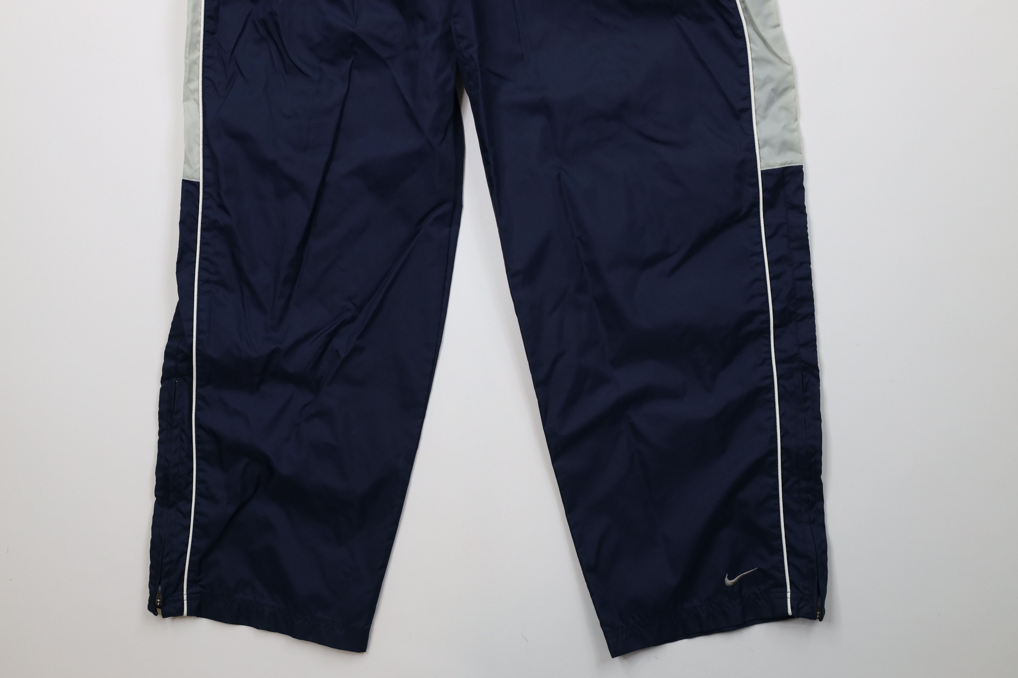 Nike Vintage Y2K Nike Mini Swoosh Wide Leg Windbreaker Pants Size US 34 / EU 50 - 4 Thumbnail