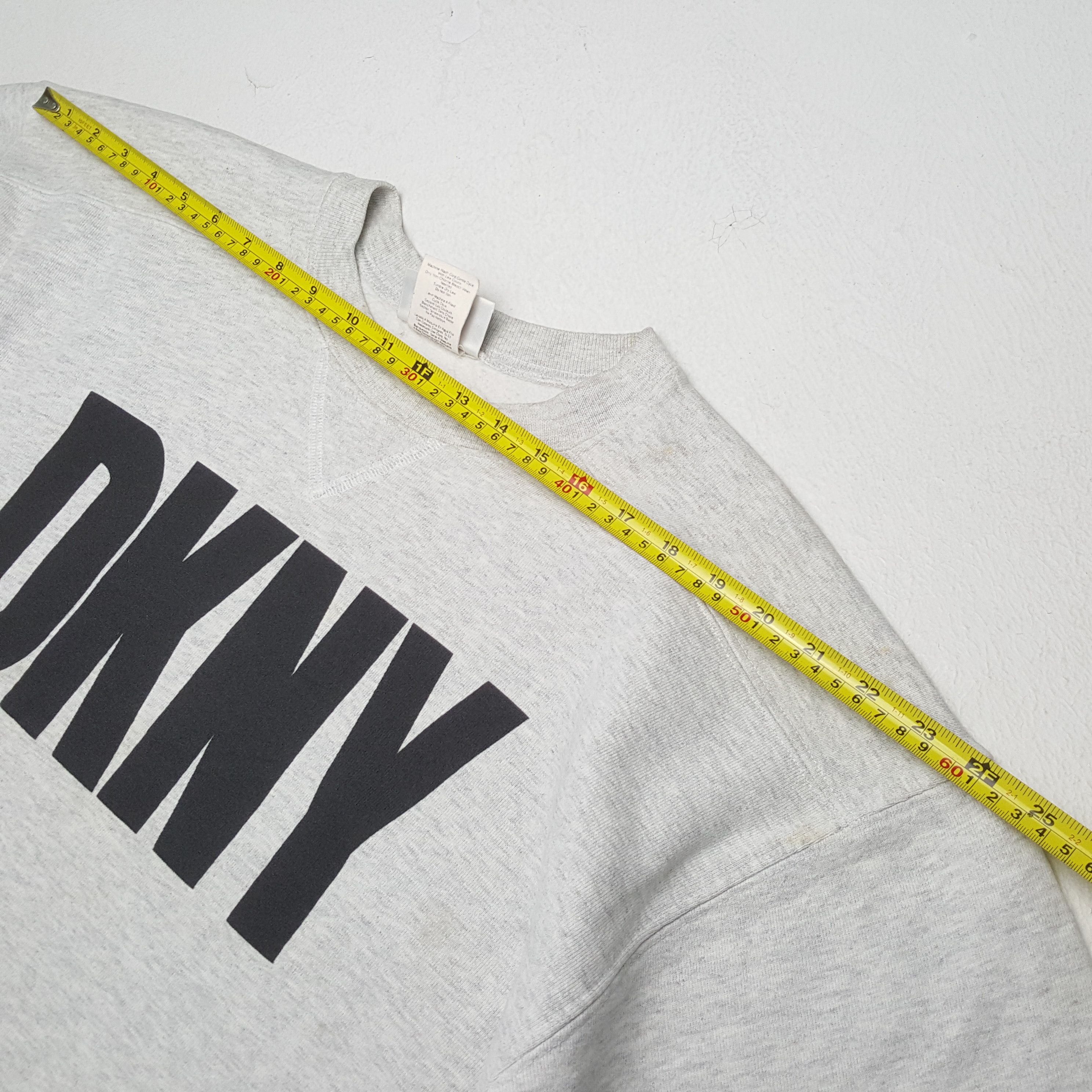 DKNY × Vintage Vintage DKNY JEANS Streetwear Skateboard Style Sweatshirts Size US L / EU 52-54 / 3 - 4 Thumbnail