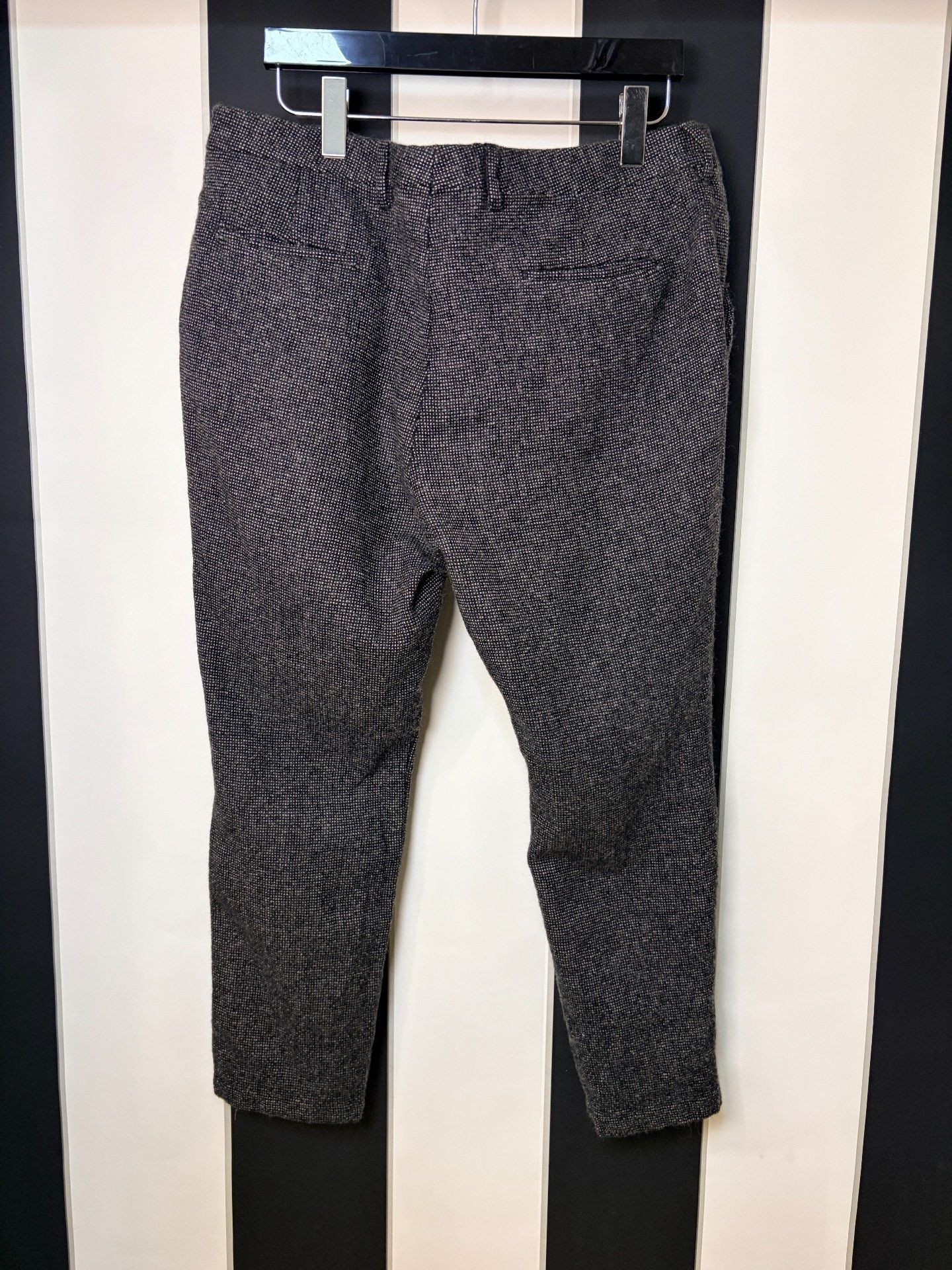 Saint Laurent Paris Saint Laurent Wool Trousers Size 56 Size US 40 / EU 56 - 2 Thumbnail