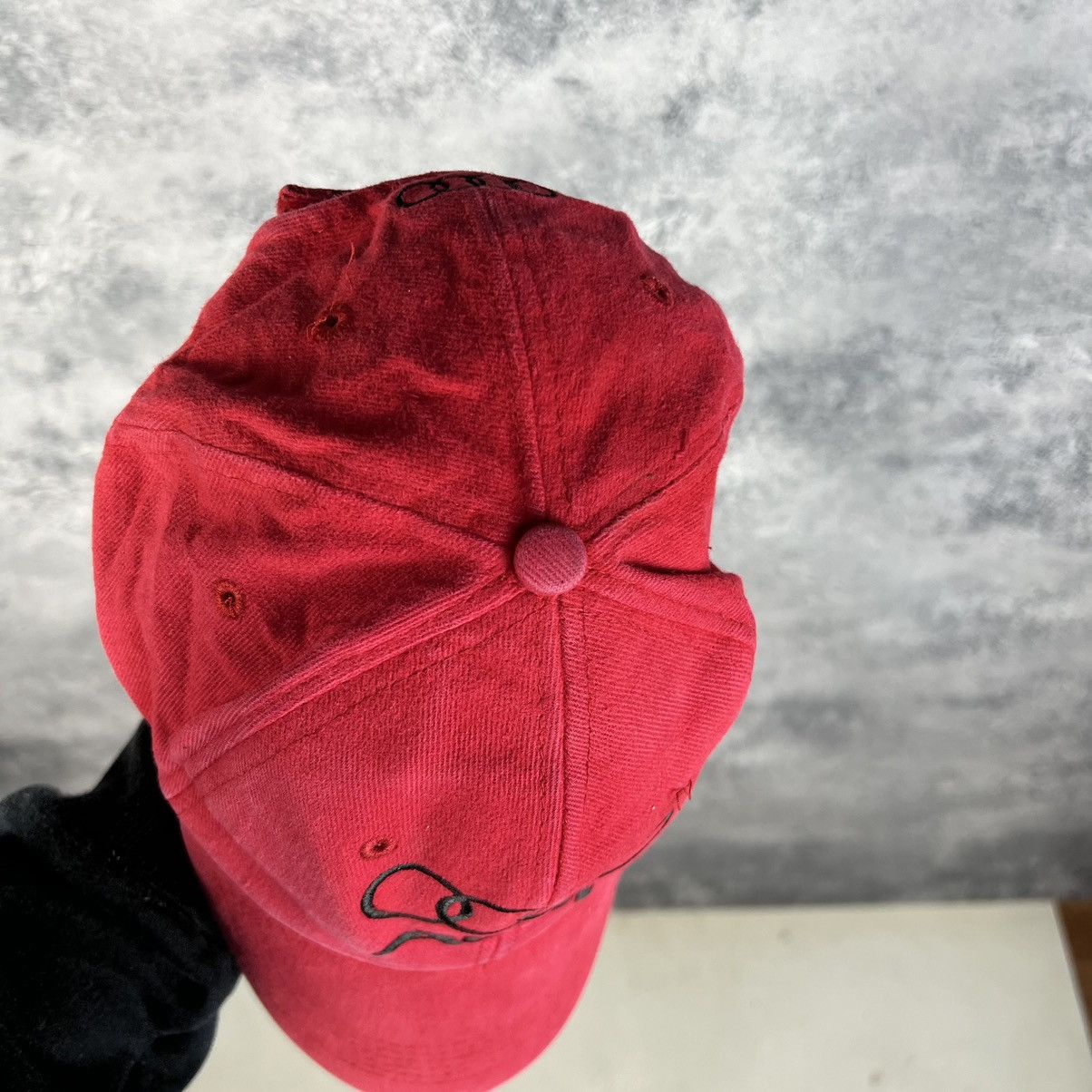 Audi Audi Vintage Cap Men's Red One Size Size ONE SIZE - 9 Thumbnail