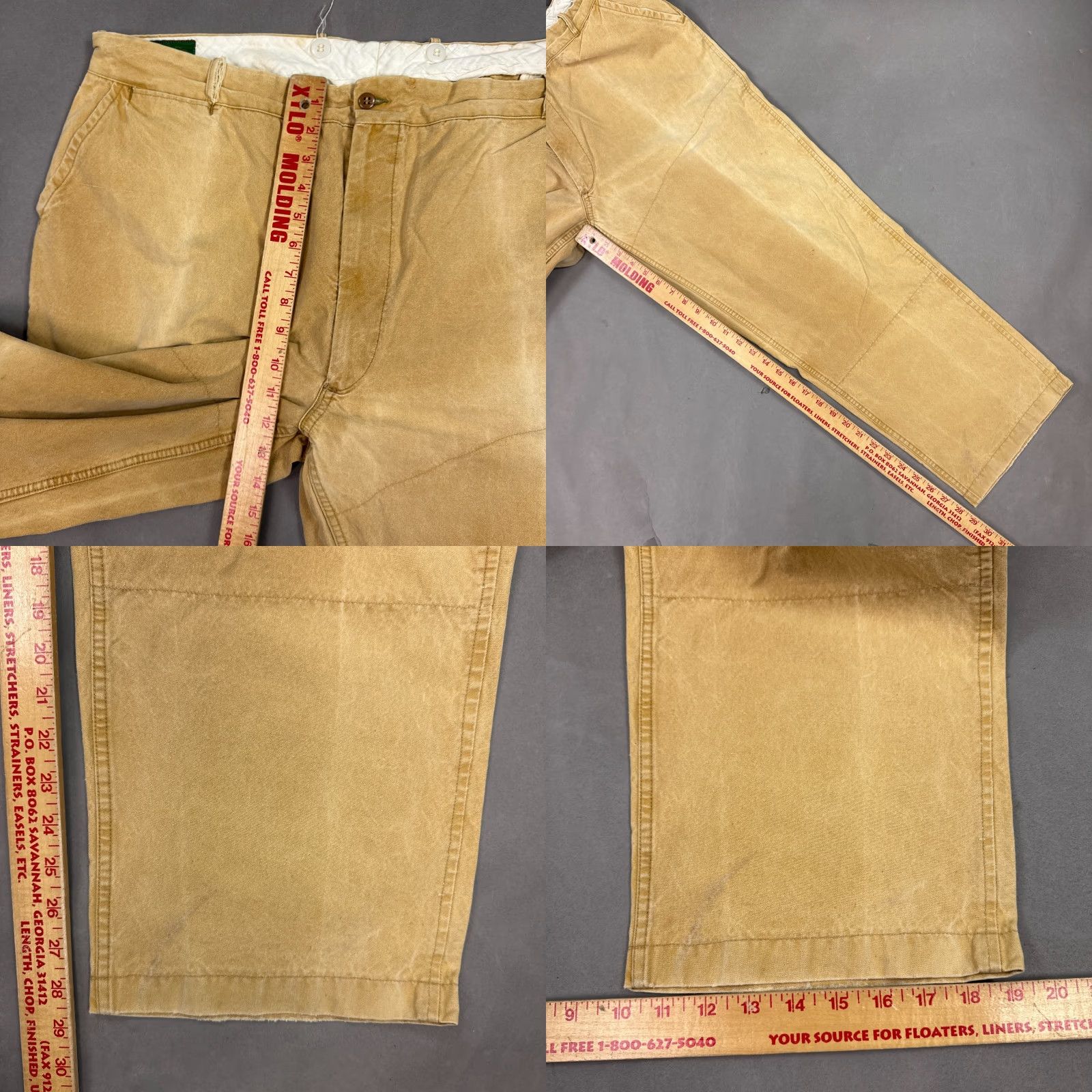 Vintage VINTAGE Western Field Pants Mens 40x29 Double Knee Canvas Hunt Casual Workwear Cargo Pants Mens Brown 40x29 Regular Straight Mens Size US 40 / EU 56 - 9 Thumbnail