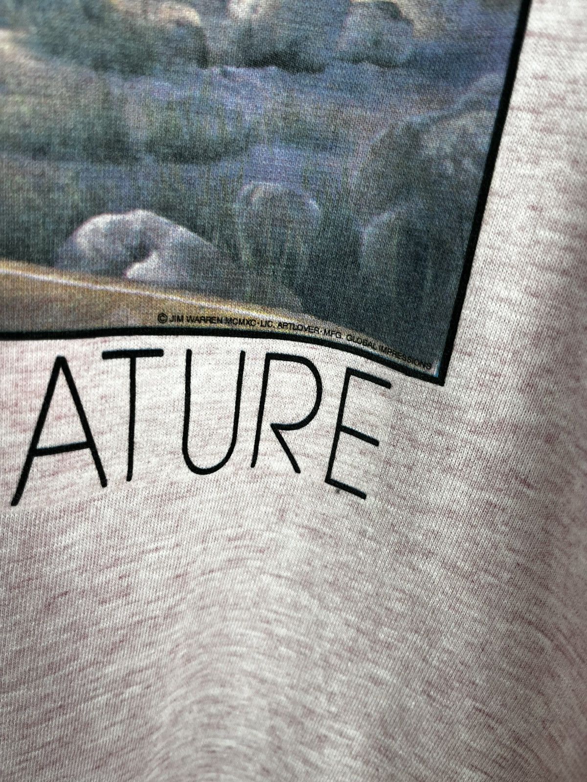 Other Vintage Jim Warren Mother Nature Art Tee Size US M / EU 48-50 / 2 - 2 Thumbnail