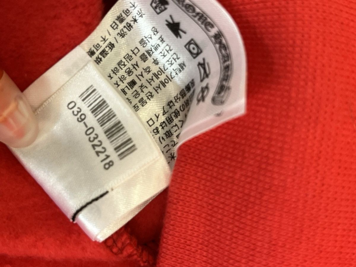 Chrome Hearts Chrome Hearts Logo Hoodie Red Size US XL / EU 56 / 4 - 10 Thumbnail