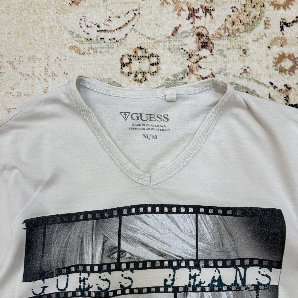 Hysteric Glamour Vintage Japanese Style V Neck T-shirts Hot Girl Grunge Size M / US 6-8 / IT 42-44 - 4 Thumbnail