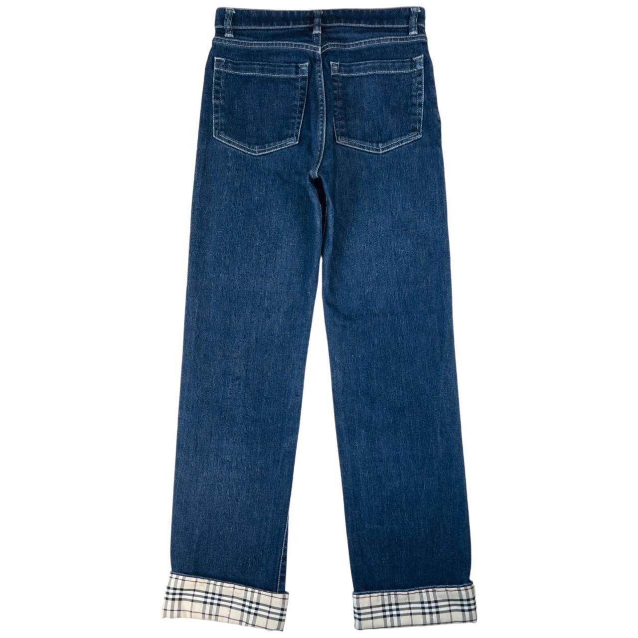 Burberry Vintage Burberry Nova Check Denim Jeans Women's Size W26 Size 26" / US 2 / IT 38 - 2 Thumbnail