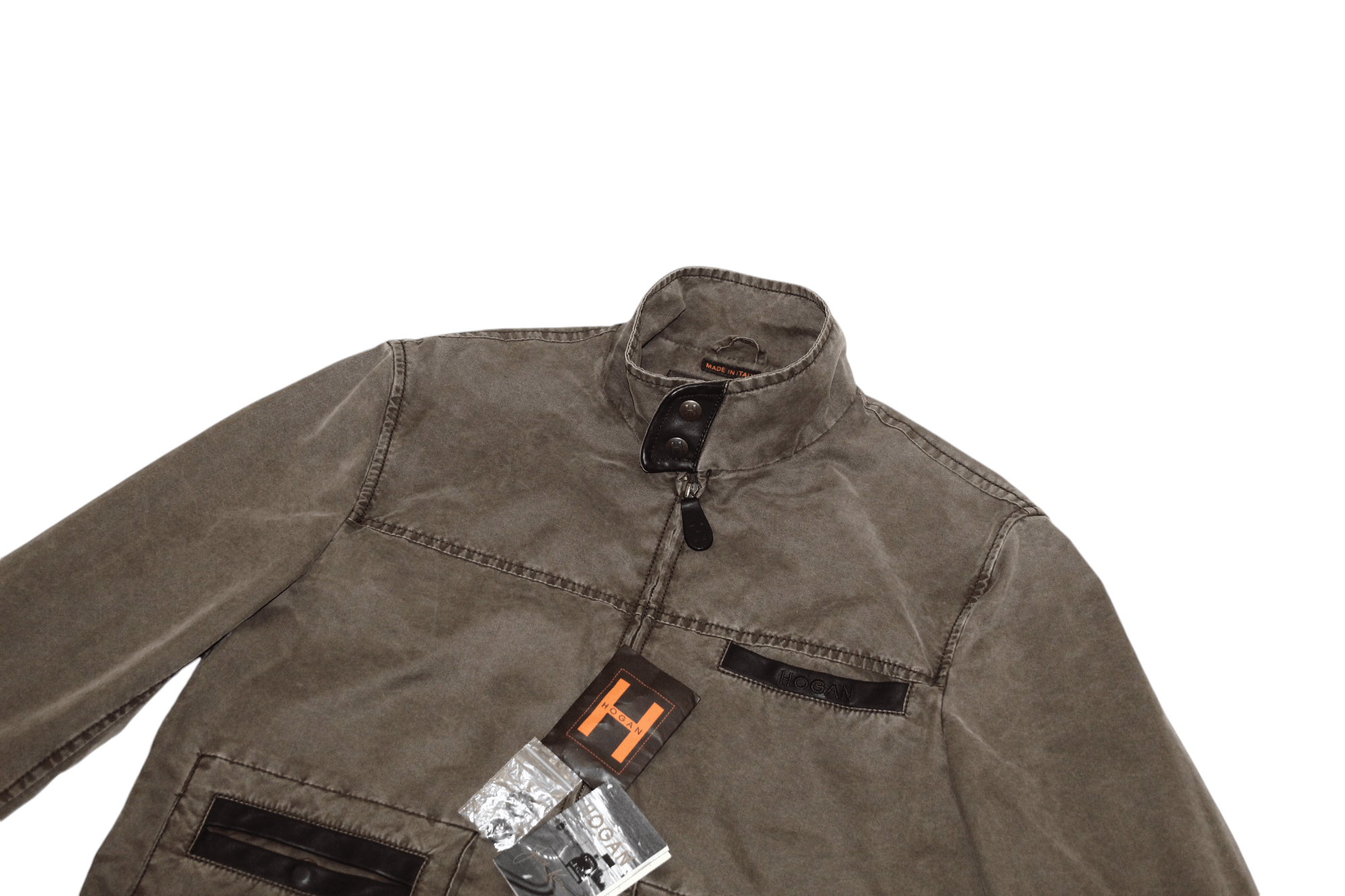Hogan RARE💥Hogan x Jack Kerouac Project Canvas Casual Jacket Size US M / EU 48-50 / 2 - 4 Thumbnail