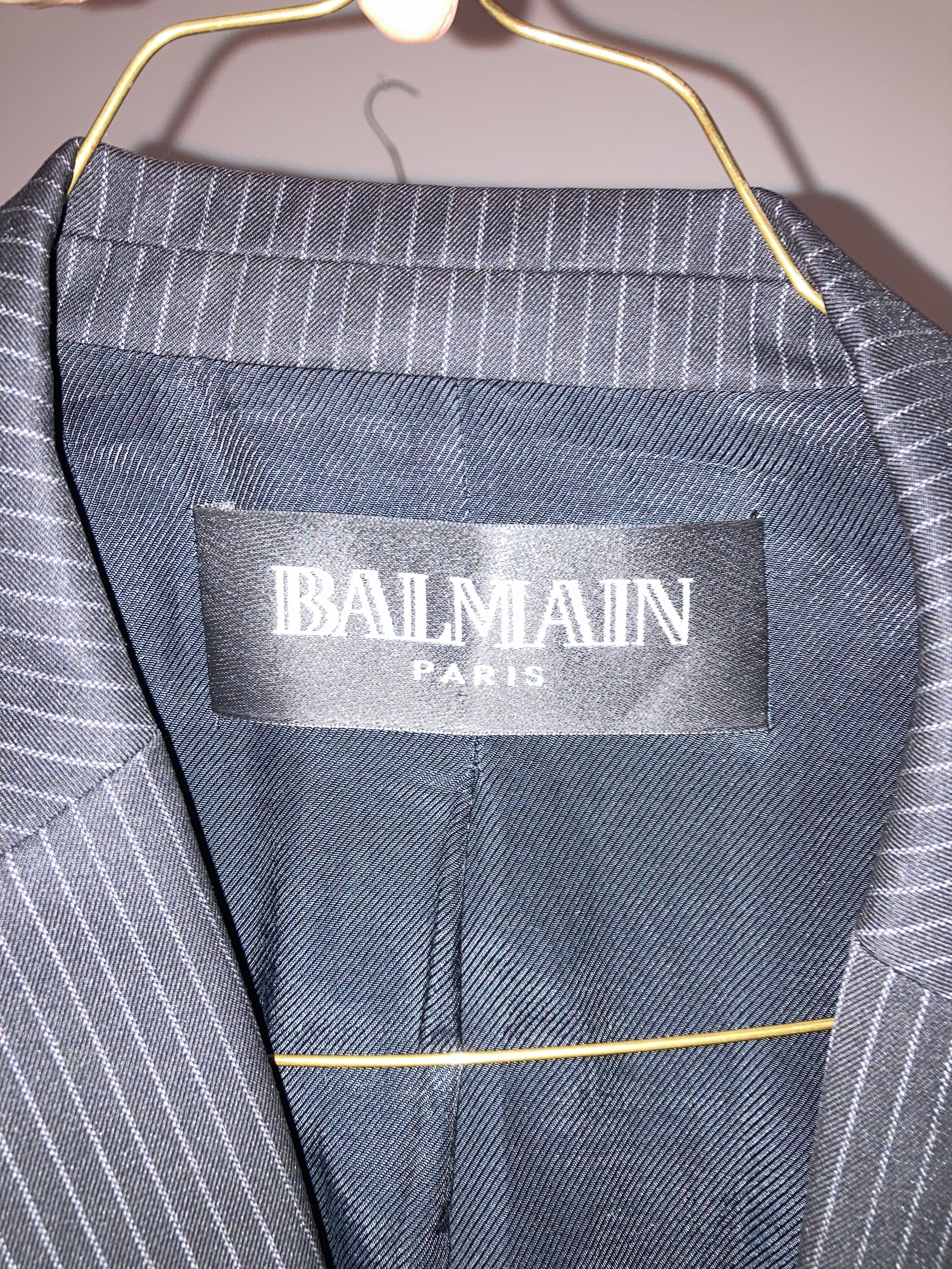 Balmain Balmain SS2011 Decarnin Period Scarab Blazer Size 42S - 4 Thumbnail