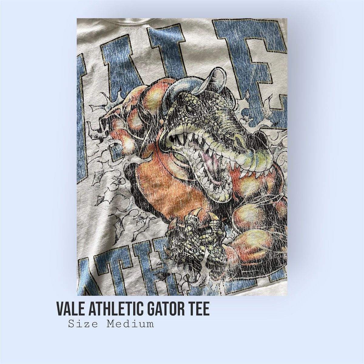 Vale Vale Athletic Gator T-Shirt Size US M / EU 48-50 / 2 - 2 Thumbnail