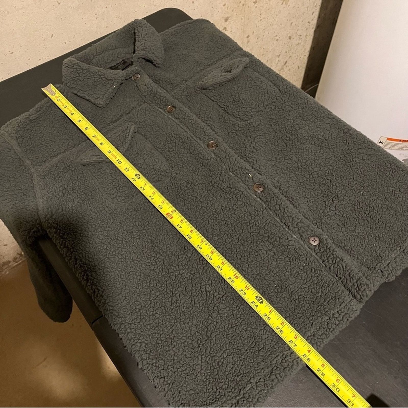 Other 32 DEGREES - Women's Cozy Fleece Shirt Jacket Grey - XL/XXL Size XXL / US 16-18 / IT 52-54 - 8 Thumbnail