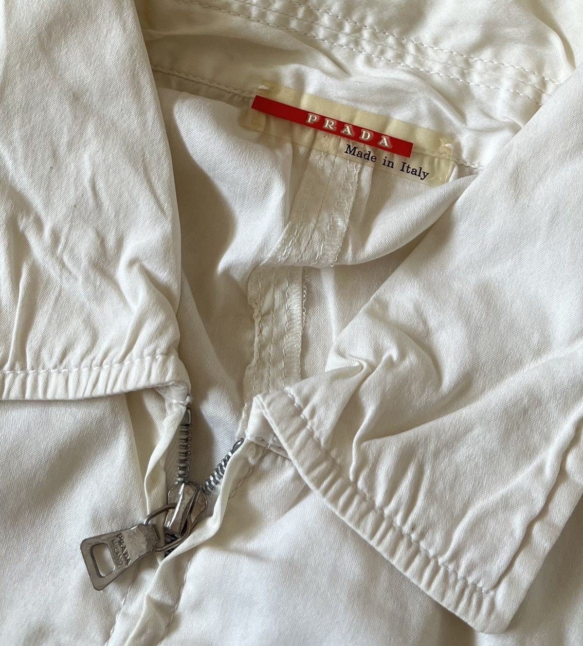 Prada Vintage prada sport flowy work jacket Size US S / EU 44-46 / 1 - 5 Thumbnail