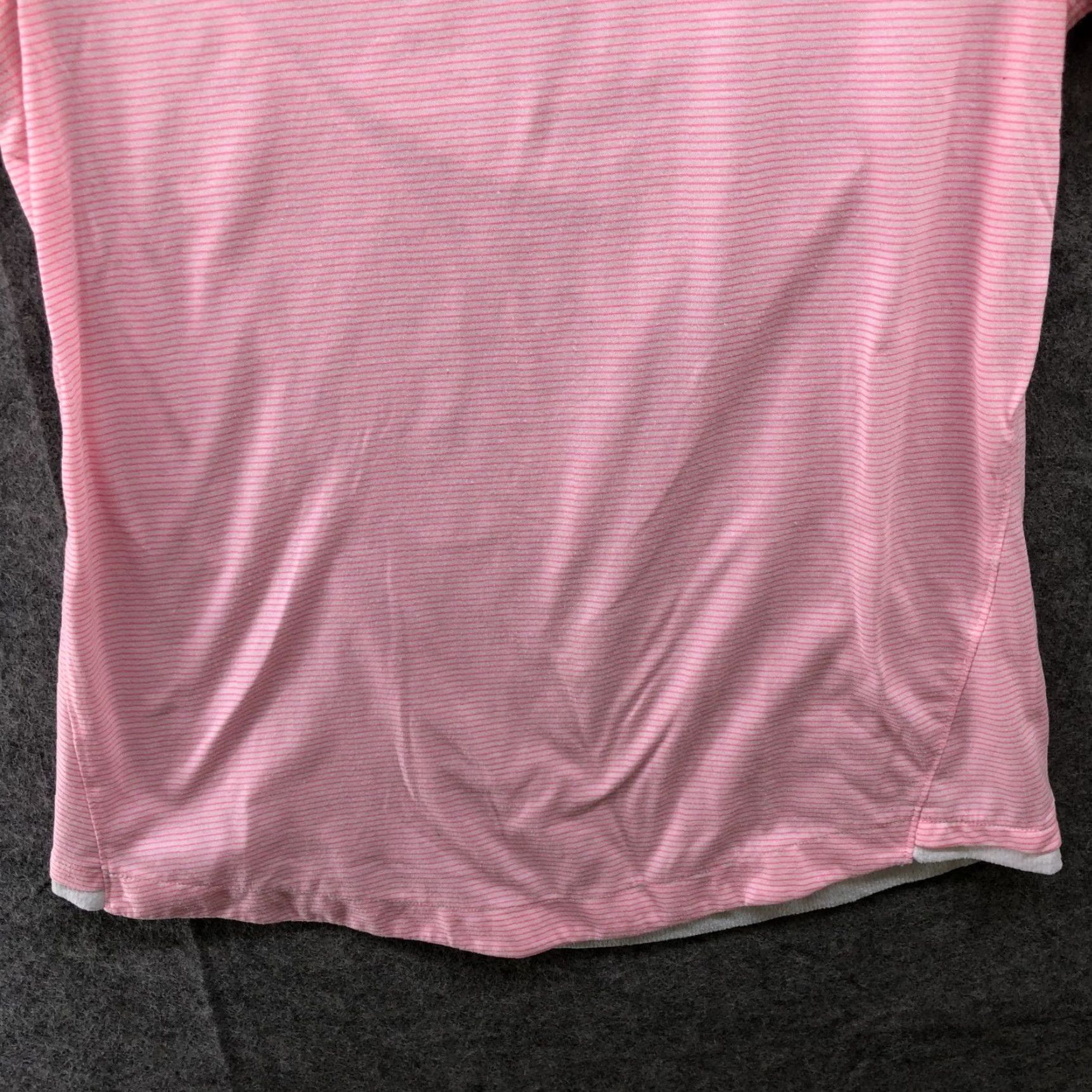 Under Armour VINTAGE? (no) Under Armour Active T Shirt Womens M Pink Short Sleeve Fitted Heatgear Running Size M / US 6-8 / IT 42-44 - 4 Thumbnail