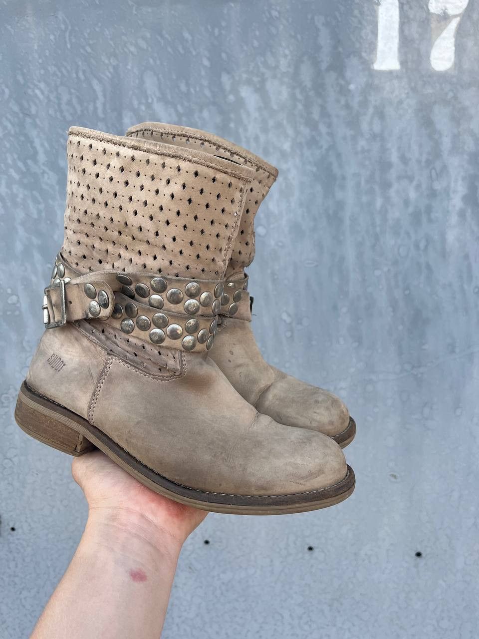 i*様 KMRii IMPERIAL BOOTS 2 ifsixwasnine KING EXOTIC CAIMAN BELLY WIDE SQ. BLACK- 48228205 – El