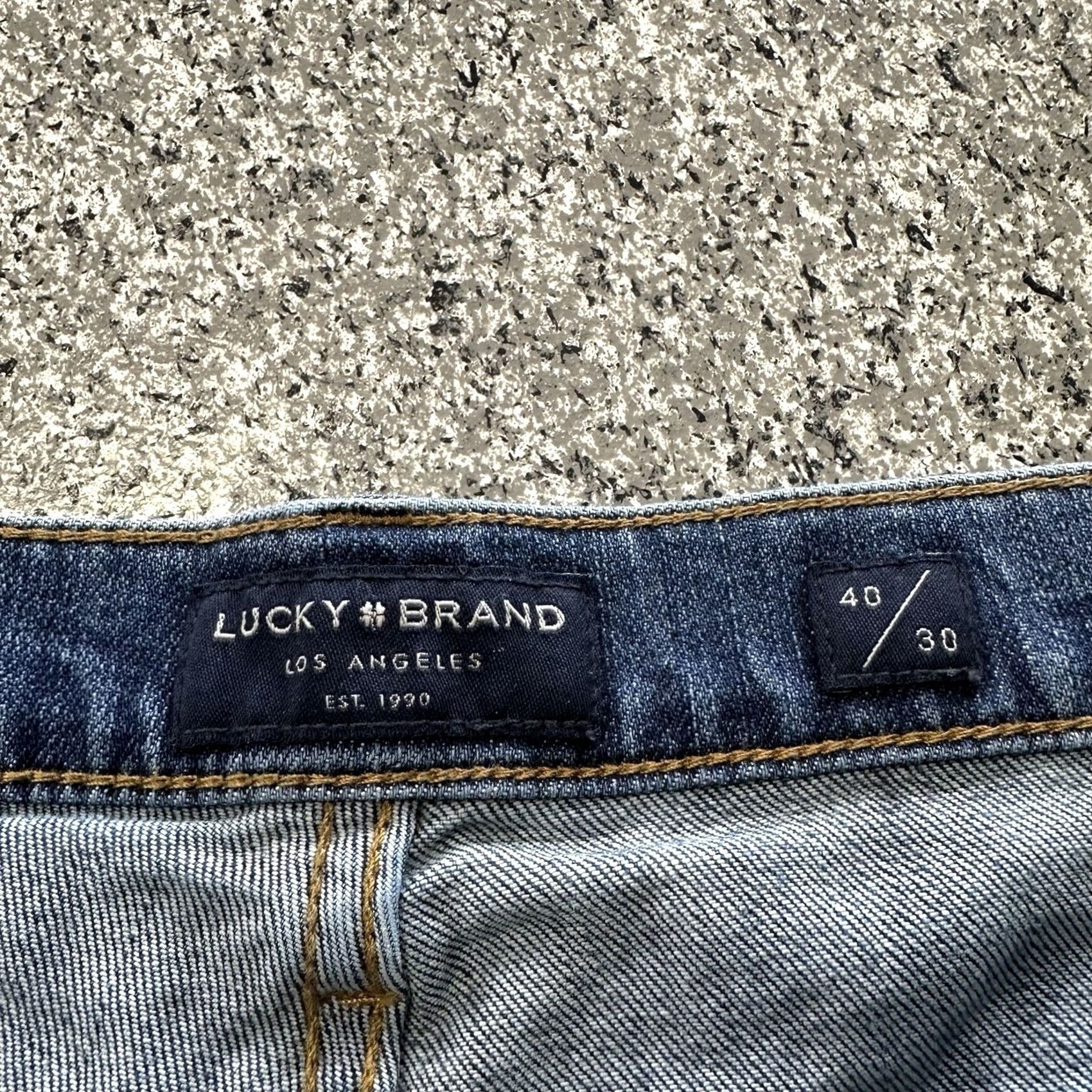 Lucky Brand Lucky Brand Jeans Mens 40x30 363 Vintage Straight Stretch Medium Wash Denim Shirt Hoodie Hat Jacket? Size US 40 / EU 56 - 5 Thumbnail