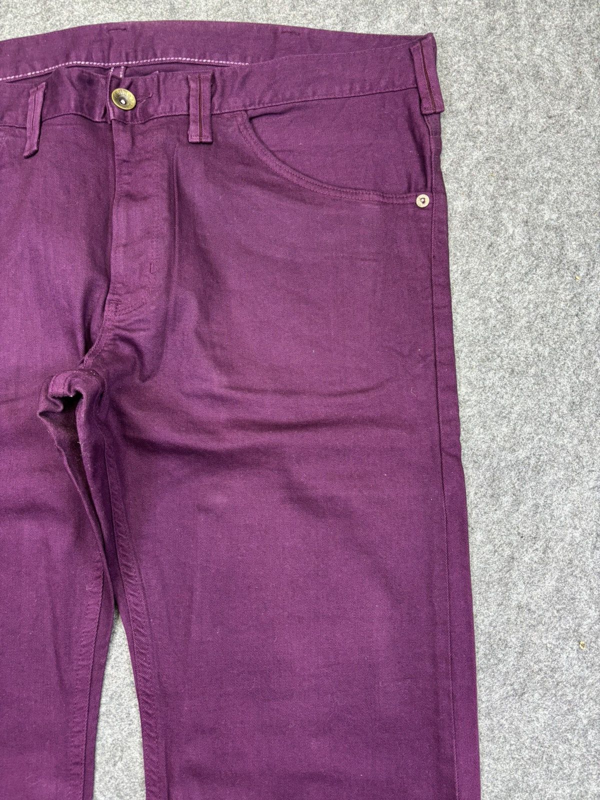 Edwin 💥Rare Colour💥Edwin Big Size Mild Denim F882 Size US 44 / EU 60 - 3 Thumbnail