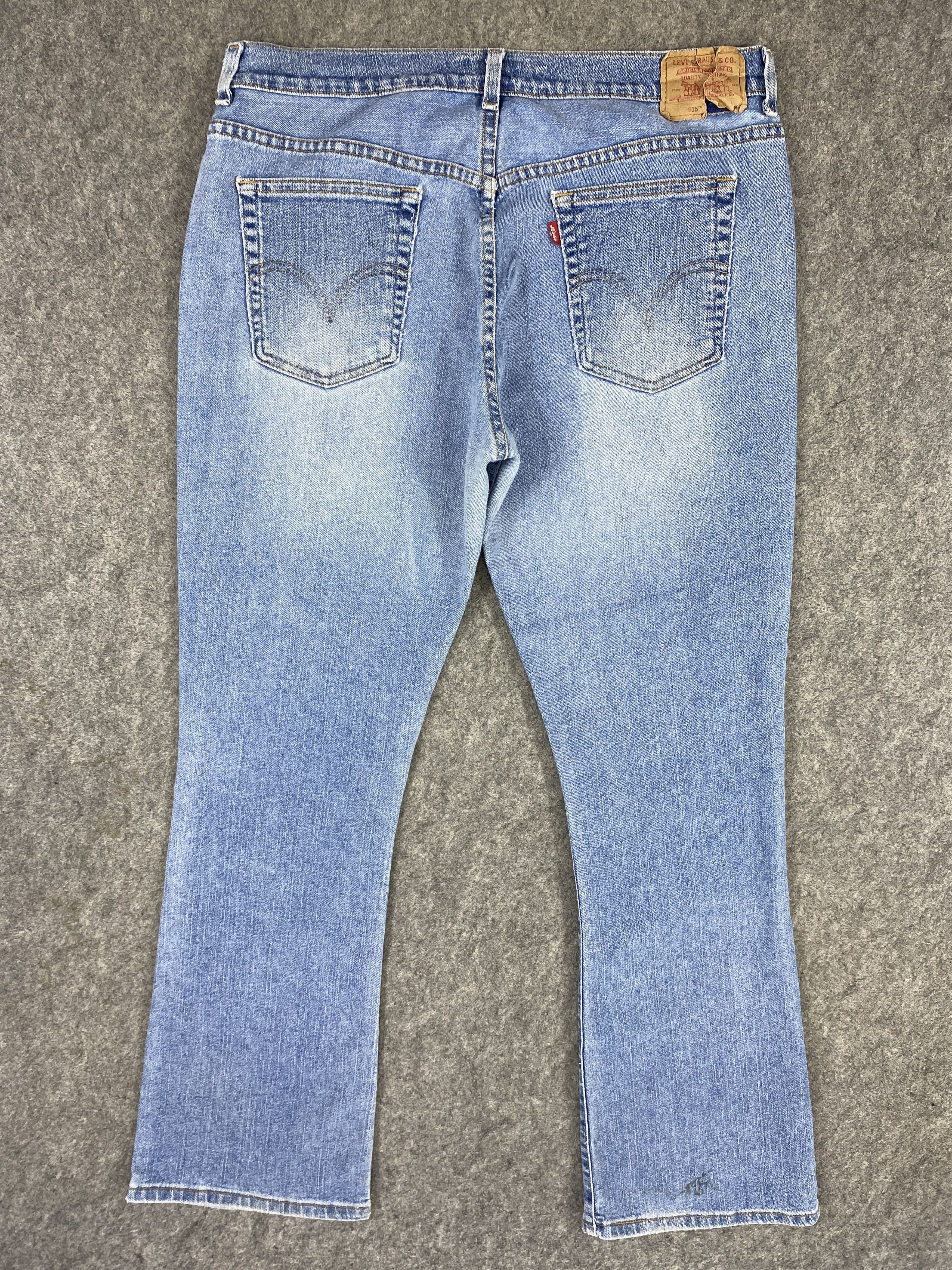 Levi's Distressed Blue Vintage Levi's 515 35x32.5 Denim -JN1984 Size US 35 - 2 Thumbnail