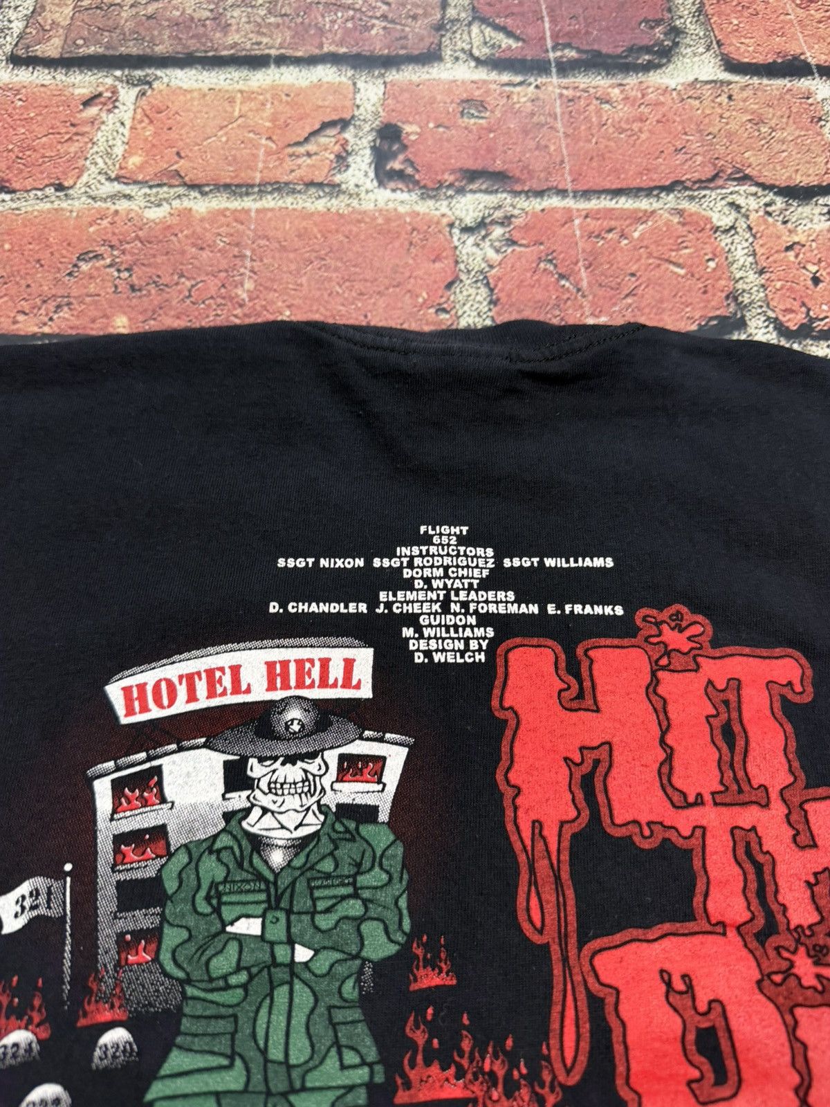 Gildan Vintage USAF Basic Recruit Tee Air Force Military Hotel Hell Size US M / EU 48-50 / 2 - 5 Thumbnail