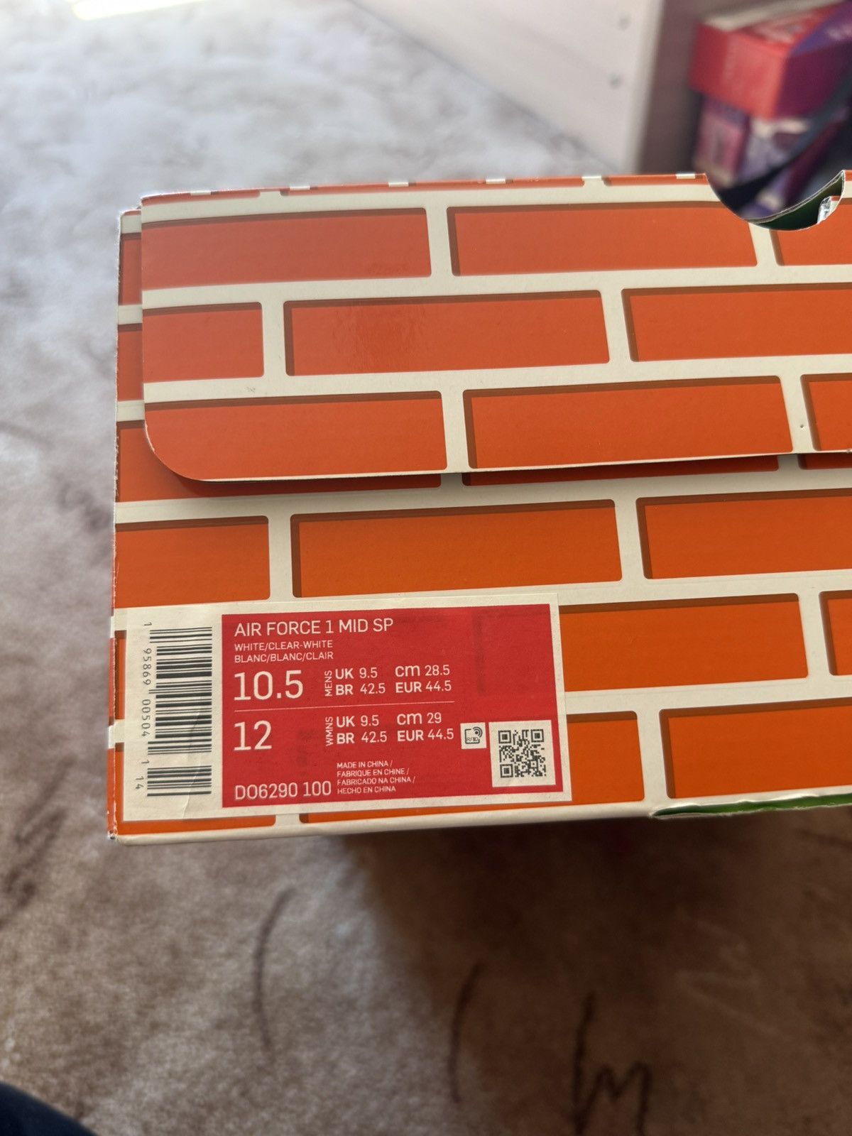Nike × Off-White Off White x Nike air force mid Size US 12.5 / EU 45-46 - 9 Thumbnail