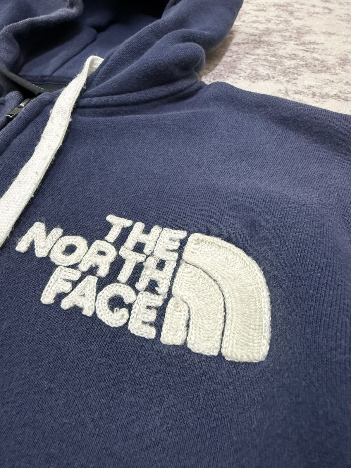 The North Face The North Face Embroidery Logo Zip Up Sweater Hoodie Size XS / US 0-2 / IT 36-38 - 9 Thumbnail