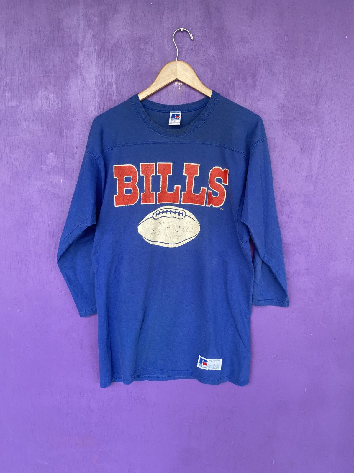 Russell Athletic Vintage 90s Russell athletic Buffalo Bills jersey shirt Size US L / EU 52-54 / 3 - 1 Thumbnail