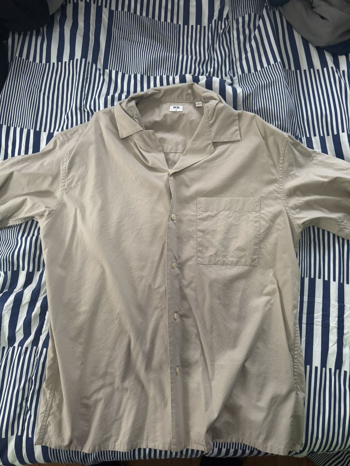 Japanese Brand × Uniqlo Uniqlo camp collar button up Size US S / EU 44-46 / 1 - 1 Thumbnail