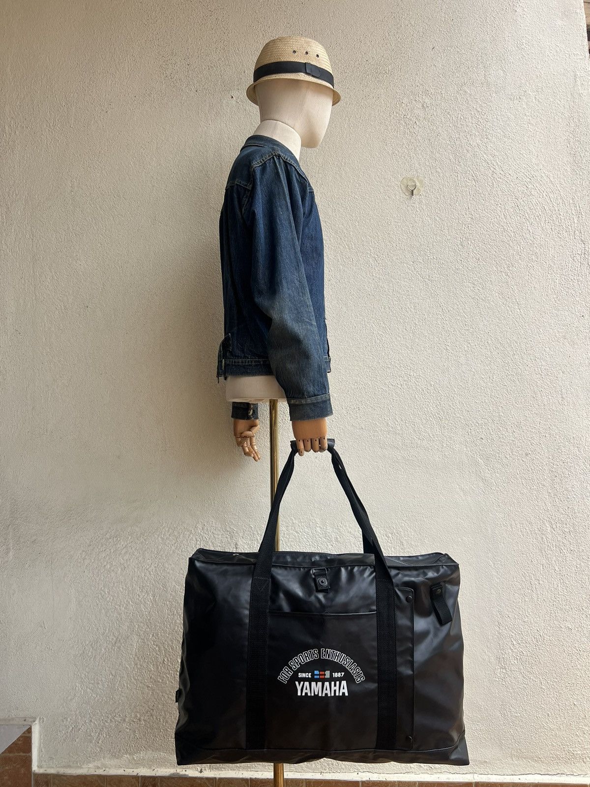 Vintage Vintage 90s Yamaha Japan Huge PU tote Bag Size ONE SIZE - 3 Thumbnail