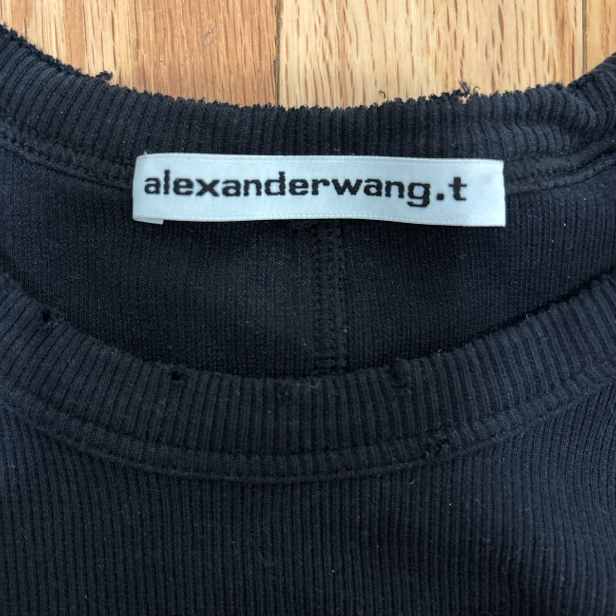 Alexander Wang alexander wang distressed baby tee Size XS / US 0-2 / IT 36-38 - 3 Thumbnail