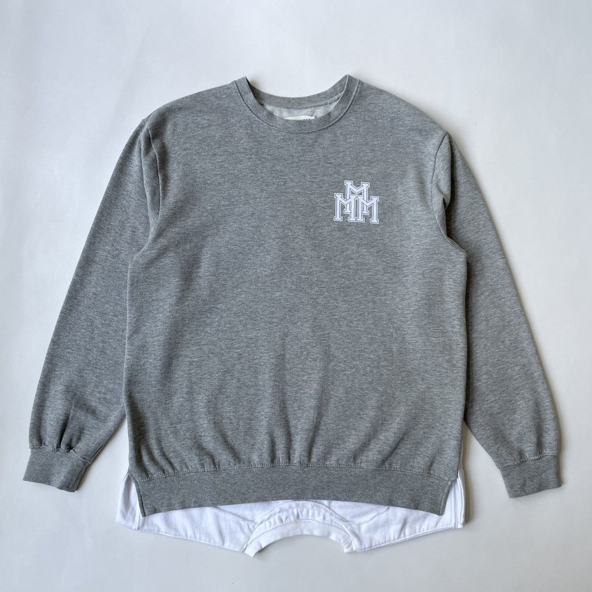 Maison Margiela A/W 13 ‘Double Back’ Reworked Sweatshirt Size US XL / EU 56 / 4 - 2 Thumbnail