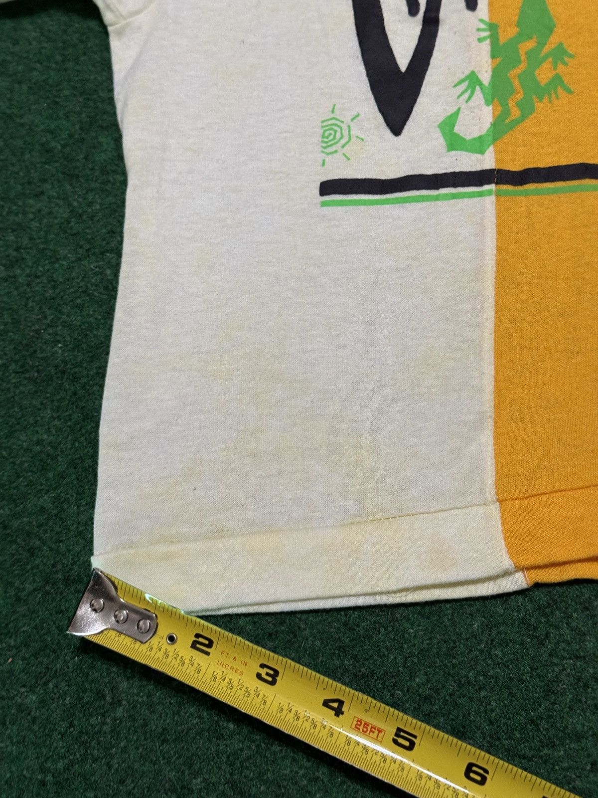 Vintage Vintage Surf Hawaian Tropical Island Crop Top 22x21 T Shirt Size L / US 10 / IT 46 - 9 Thumbnail