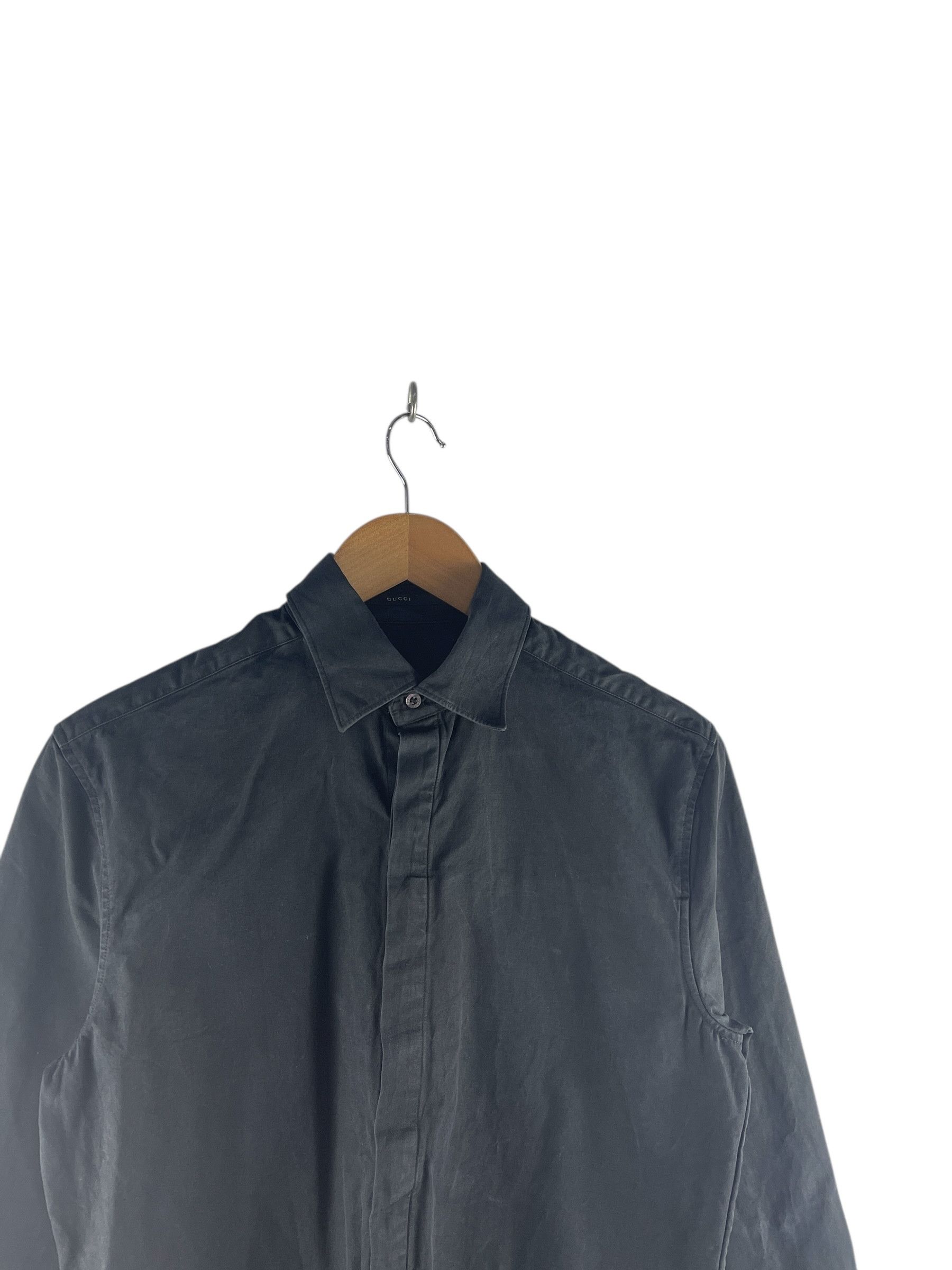 Gucci Vintage Gucci Long Sleeve Button Down Shirt Size US S / EU 44-46 / 1 - 8 Thumbnail