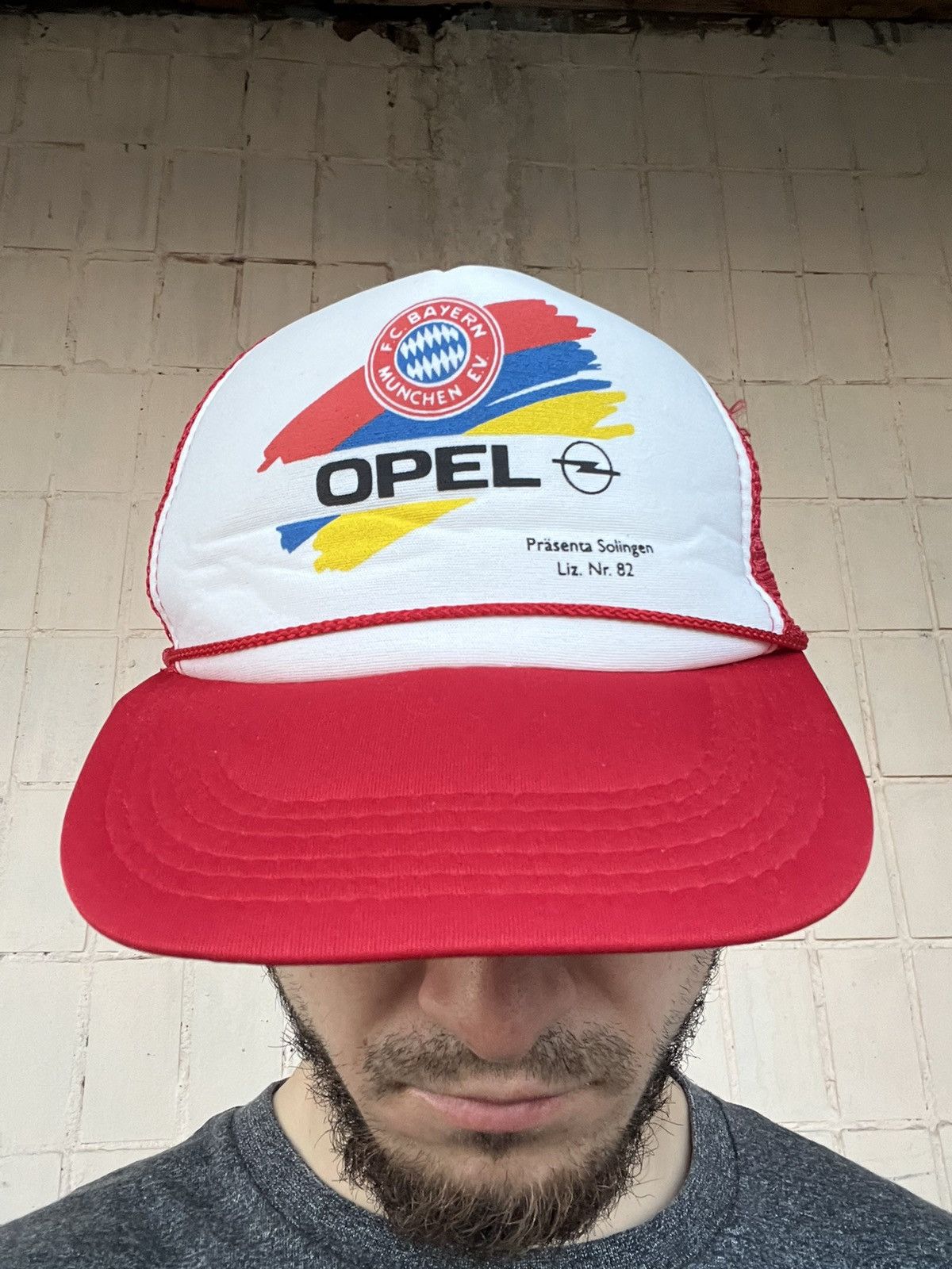 Vintage Vintage 90s Hat Opel Fc Bayern Munchen Football Soccer Cap Size ONE SIZE - 19 Thumbnail