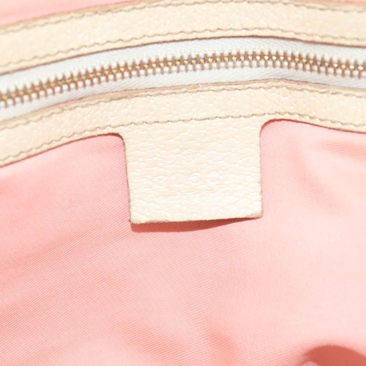 Gucci GUCCI GG Canvas Hand Bag Pink Cream Gold Size ONE SIZE - 15 Thumbnail