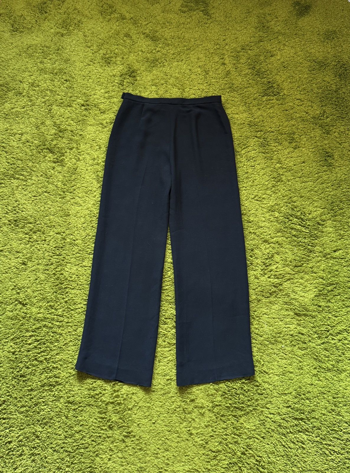 Max Mara Max Mara oldmoney style wide leg pants Size 32" / US 10 / IT 46 - 2 Thumbnail