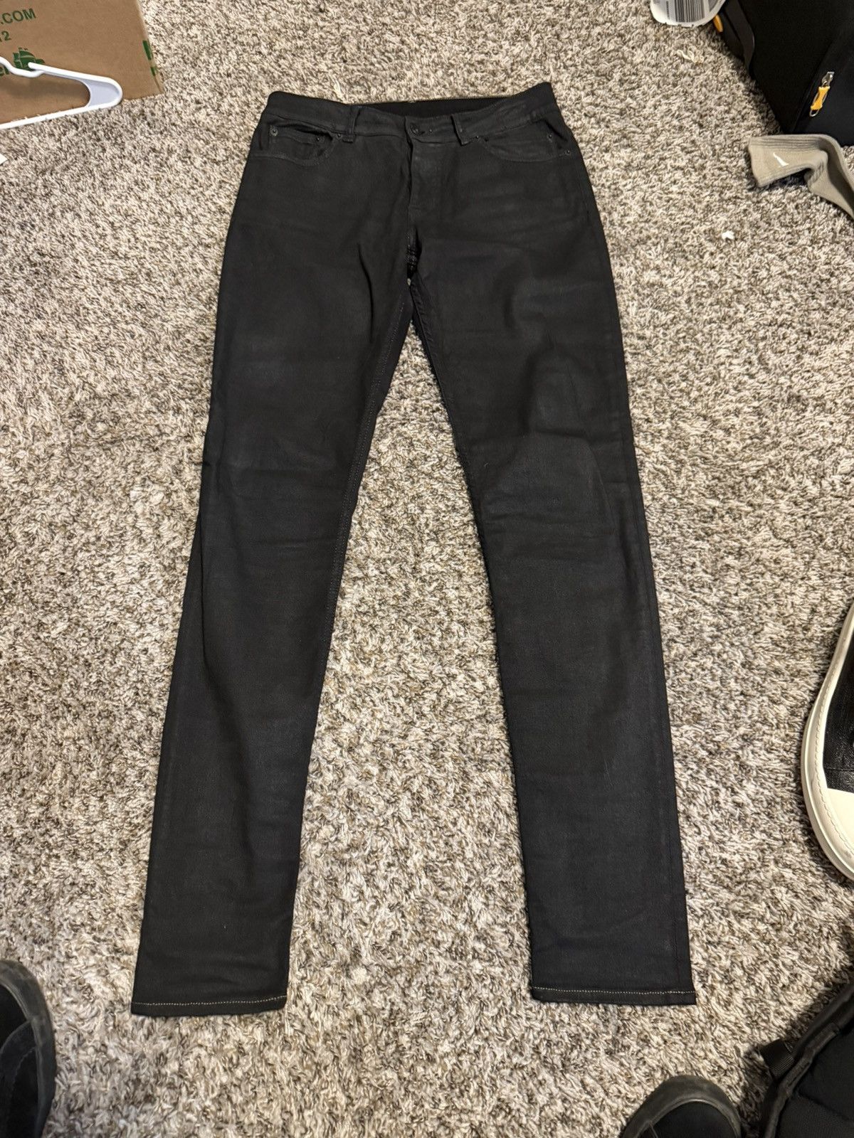 Rick Owens Rick Owens Waxed Jeans Size US 30 / EU 46 - 1 Thumbnail