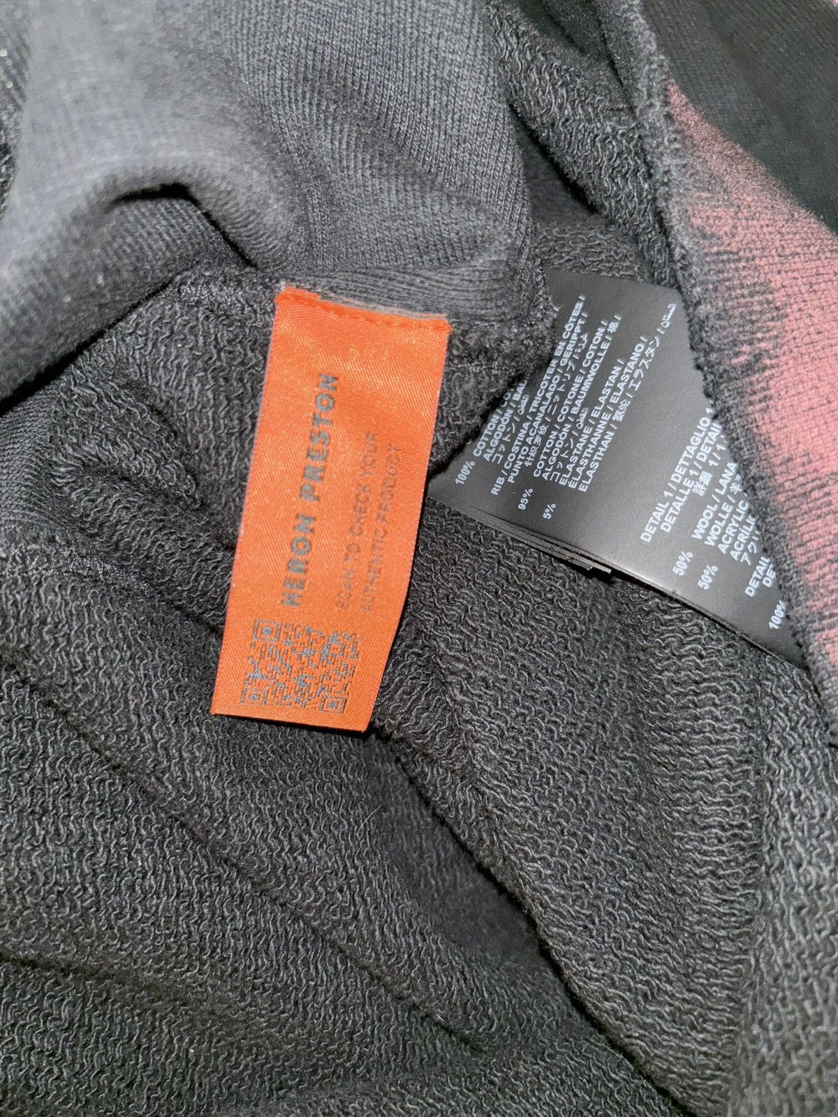 Heron Preston Heron Preston Law Flame Hoodie Size US L / EU 52-54 / 3 - 6 Thumbnail