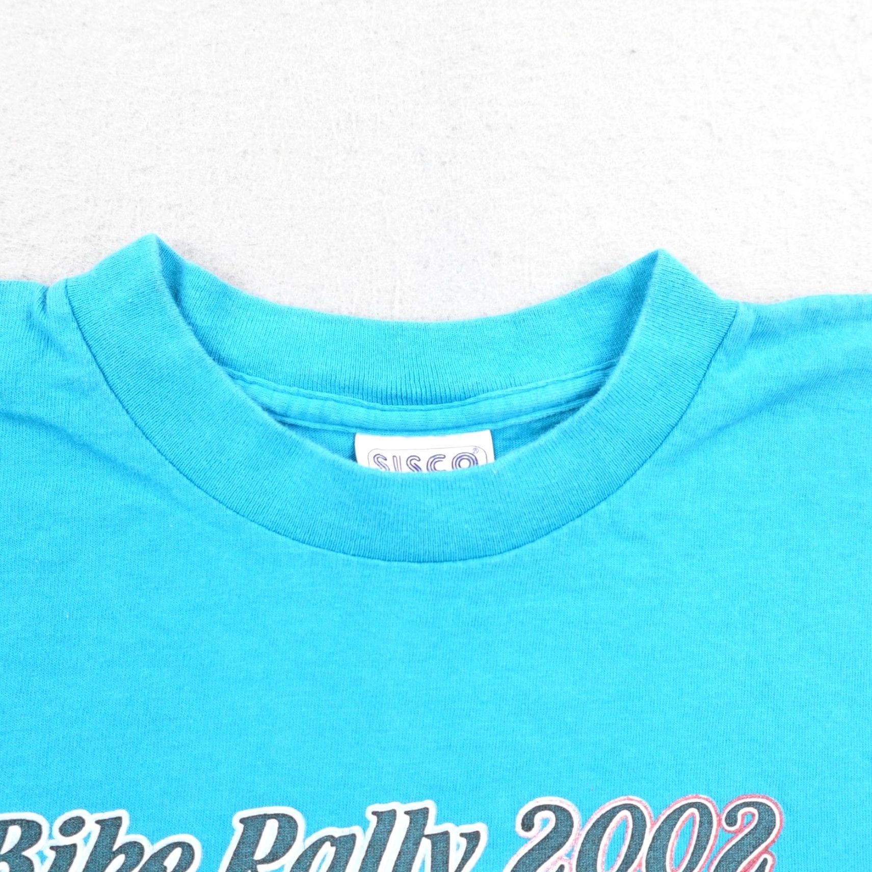 Vintage VINTAGE Myrtle Beach Bike Rally Shirt Mens Medium Blue Single Stitch 2002 Y2K Size US M / EU 48-50 / 2 - 2 Thumbnail