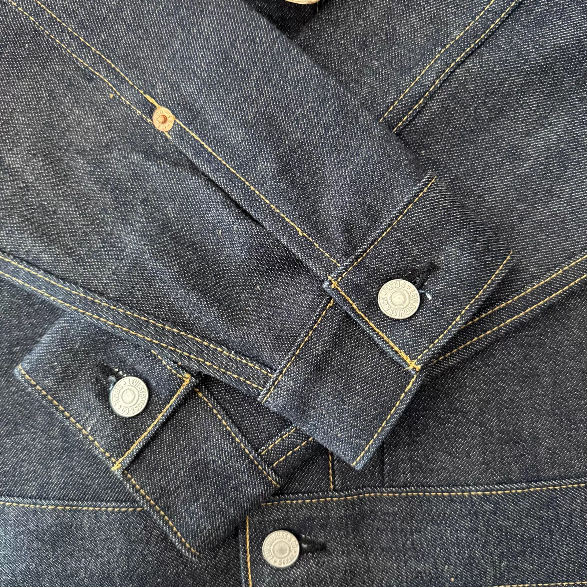 Levi's Levi's LVC507 Type2 Raw Denim Jacket Japan 95' 38 Size US M / EU 48-50 / 2 - 6 Thumbnail
