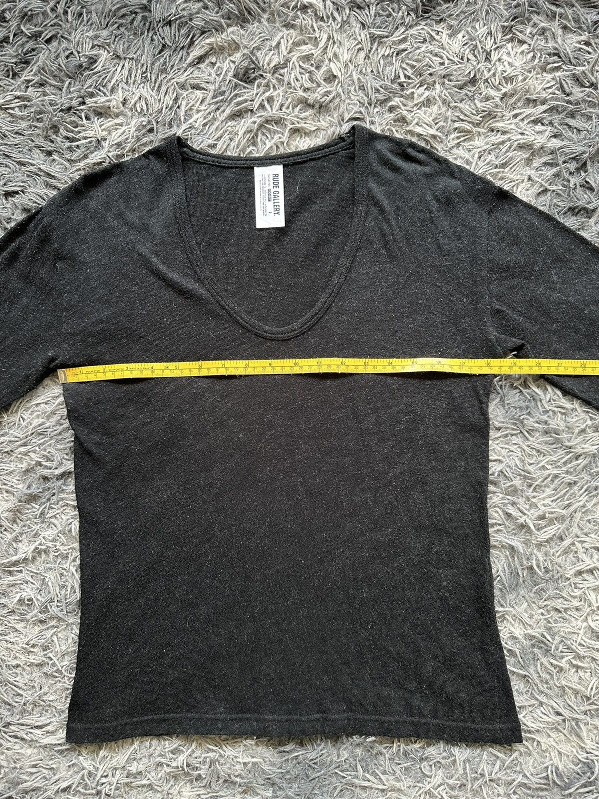 RUDE GALLERY 00’s Rude Gallery wool blend mesh long sleeve Size US M / EU 48-50 / 2 - 10 Thumbnail