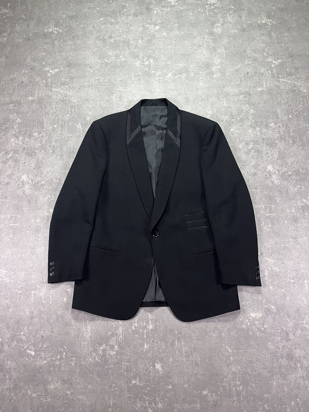 Marithe + Francois Girbaud 80s/90s Marithe Francois Girbaud Momentodue Blazer Jacket Size 42R - 1 Thumbnail