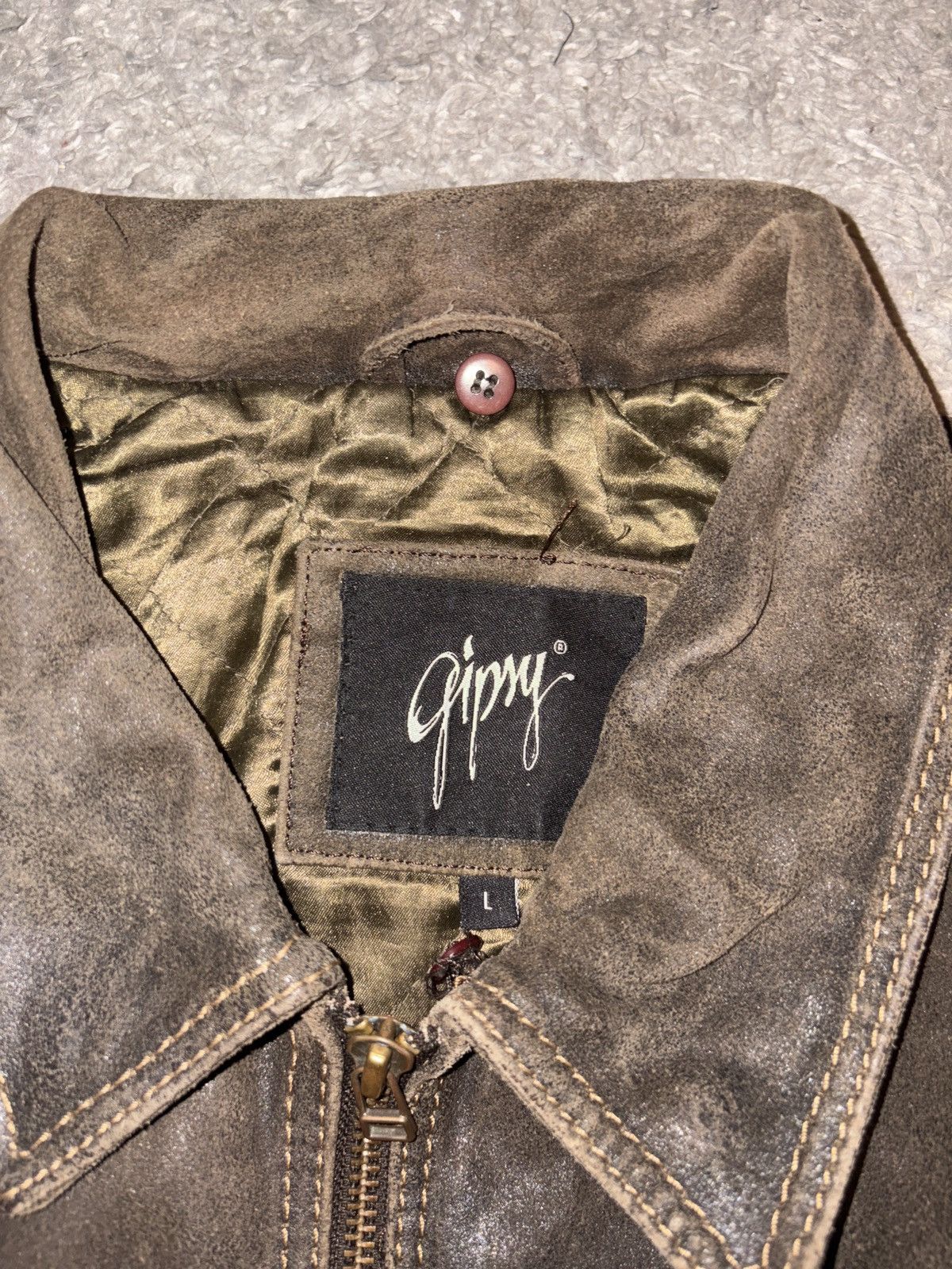 Other pilot Lether bomber Jacket military type Size US M / EU 48-50 / 2 - 2 Thumbnail