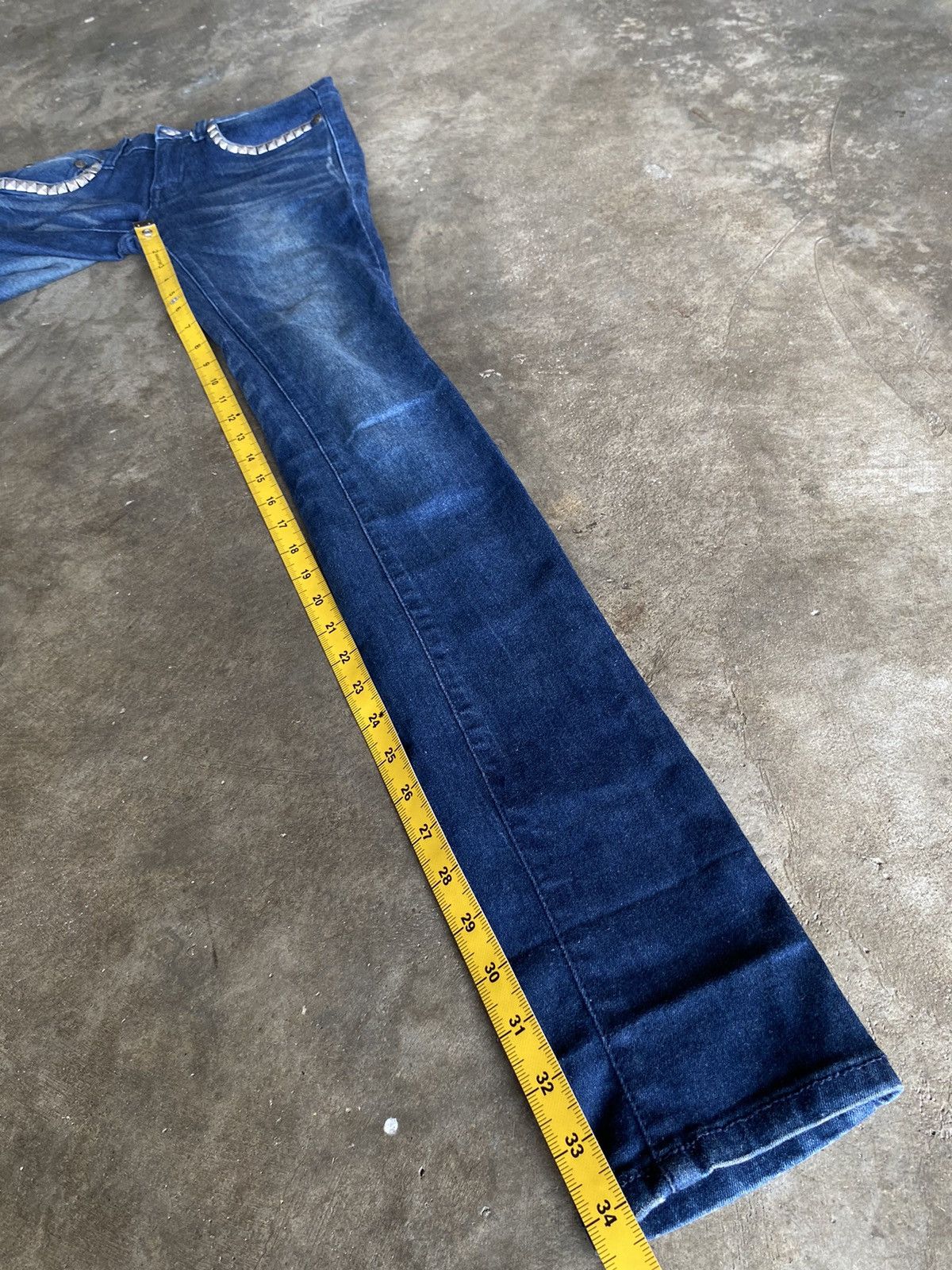 Japanese Brand BRUSH IFSIXWASNINE DENIM PANTS Size 27" / US 4 / IT 40 - 16 Thumbnail