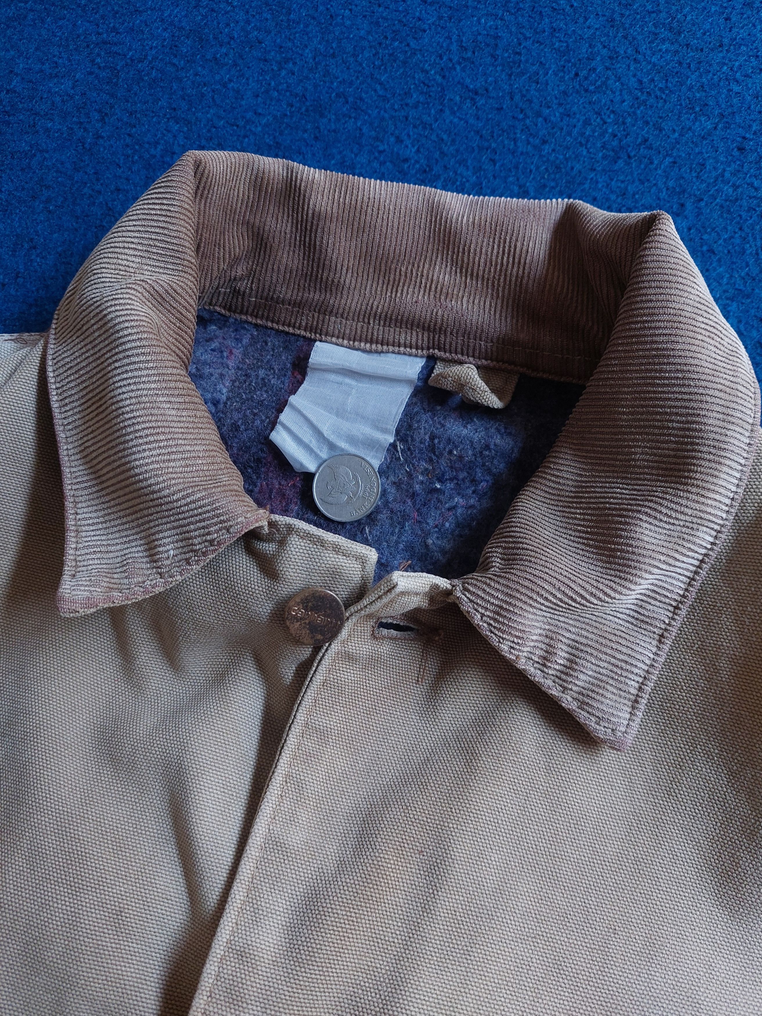 Carhartt Vintage carhartt jacket 80' blanket lined chore jacket Size US M / EU 48-50 / 2 - 5 Thumbnail