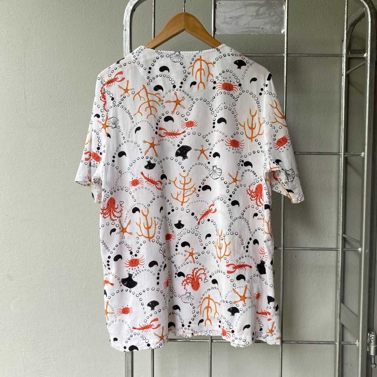 Tsumori Chisato Tsumori Chisato White Sea Life Print Blouse Size M / US 6-8 / IT 42-44 - 9 Thumbnail
