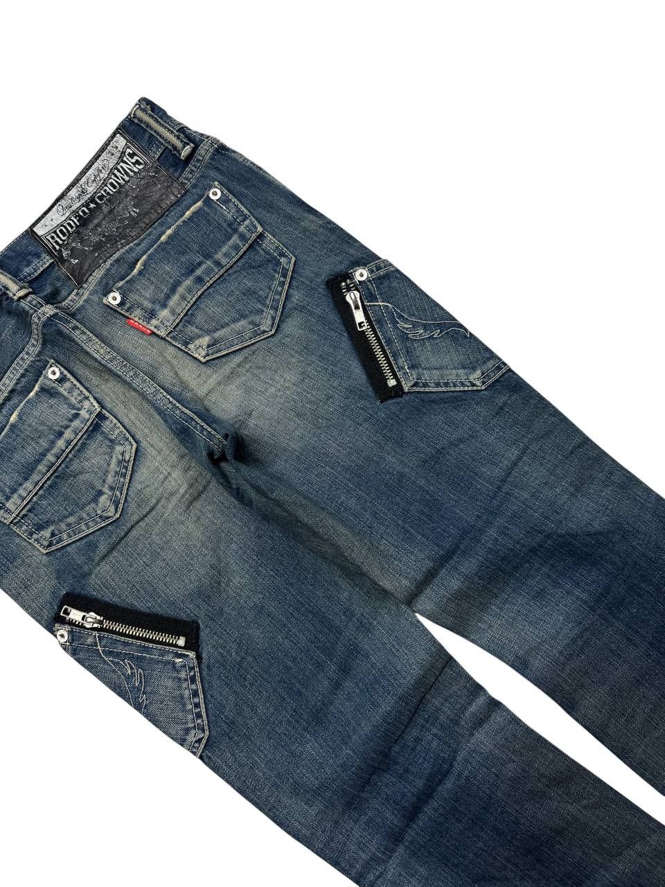 Seditionaries 💥Rare💥Vintage Rodeo Crowns Mudwash Distressed Cargo pocket Size US 28 / EU 44 - 14 Thumbnail