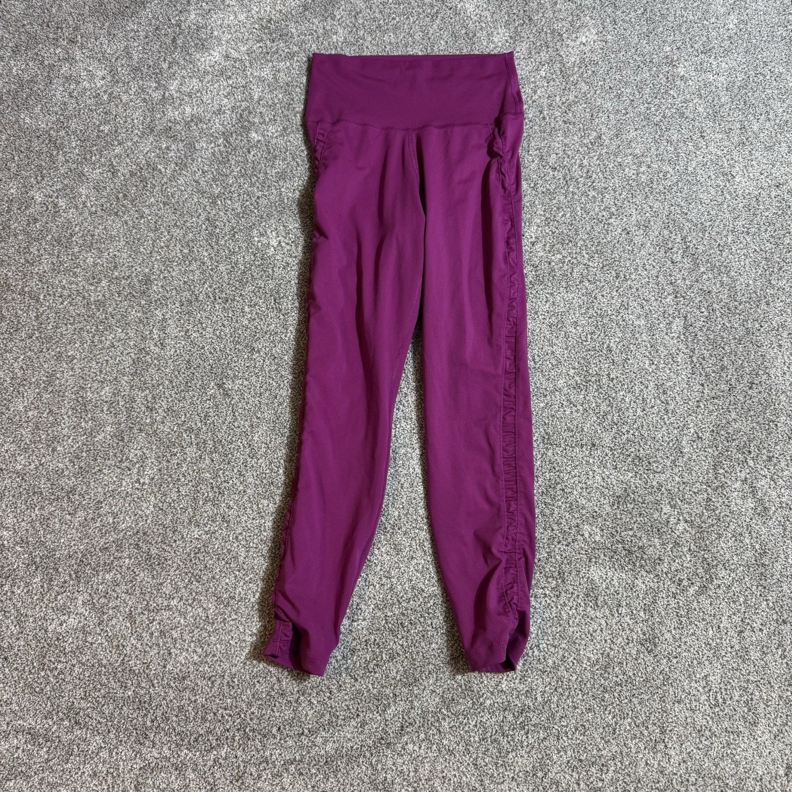 Nike Nike Leggings Womens Small Dri Fit Sporty Ruched Athletic Size 23" - 1 Thumbnail