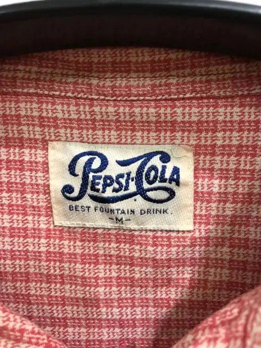 Flannel × Pepsi × Vintage Vintage Pepsi Cola Flannel Shirt 👕 Size US M / EU 48-50 / 2 - 3 Thumbnail