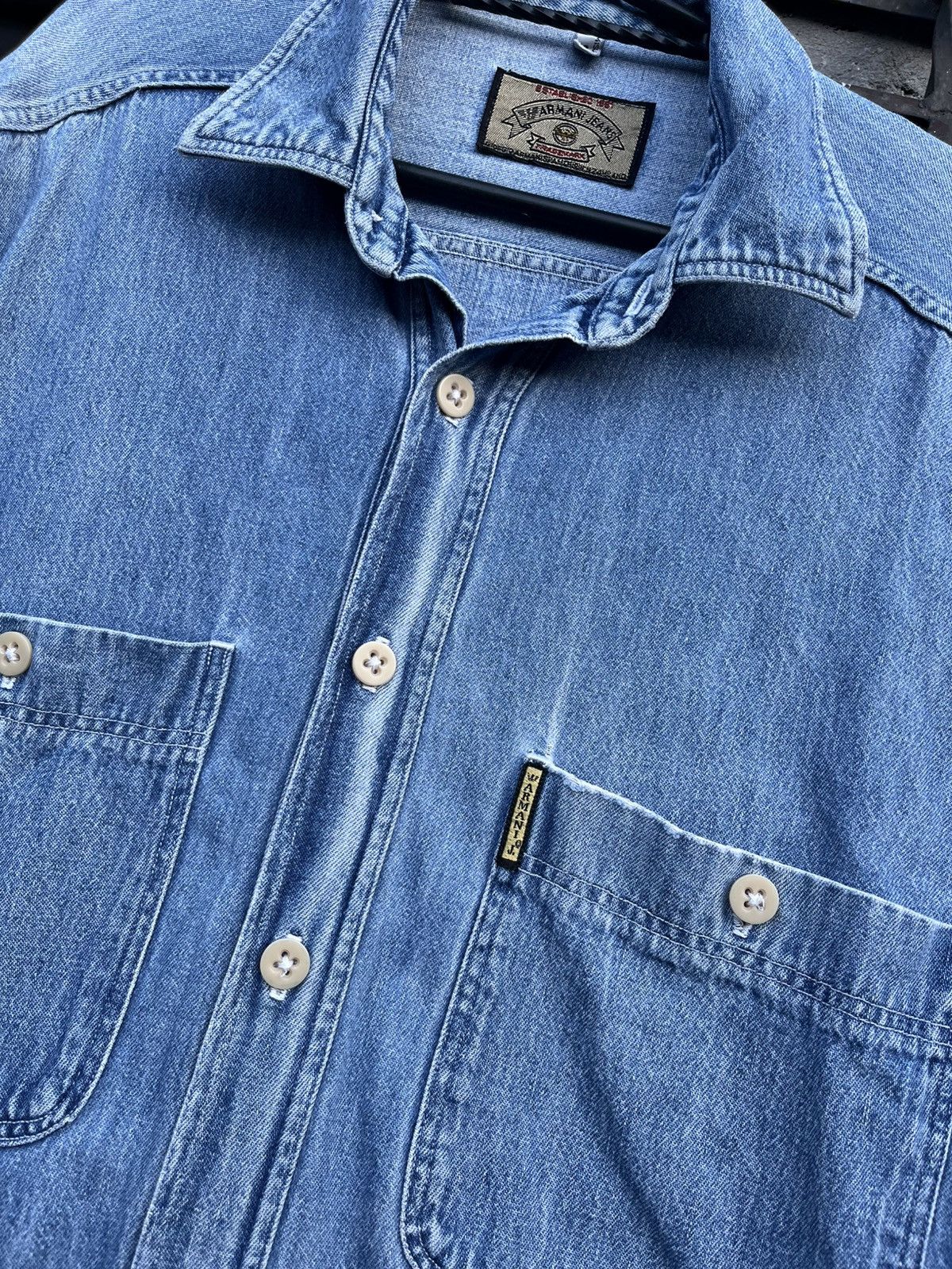 Armani Vintage Armani Jeans Denim Long Sleeves Size US L / EU 52-54 / 3 - 2 Thumbnail
