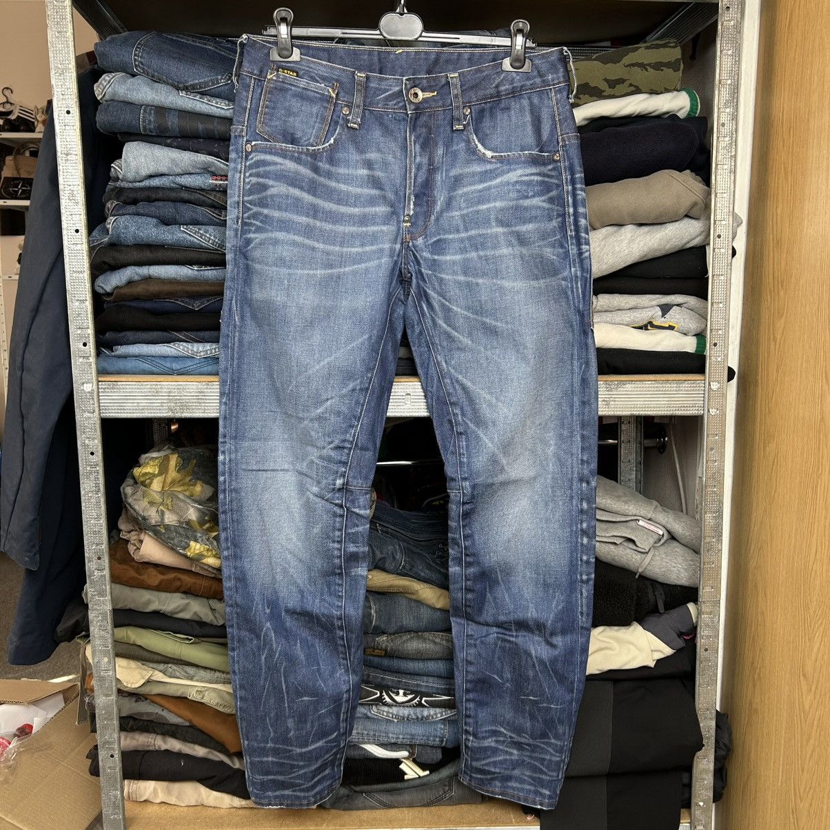 G-Star Mens G-Star Raw Bananas style streetwear japanese jeans Size US 32 / EU 48 - 8 Thumbnail
