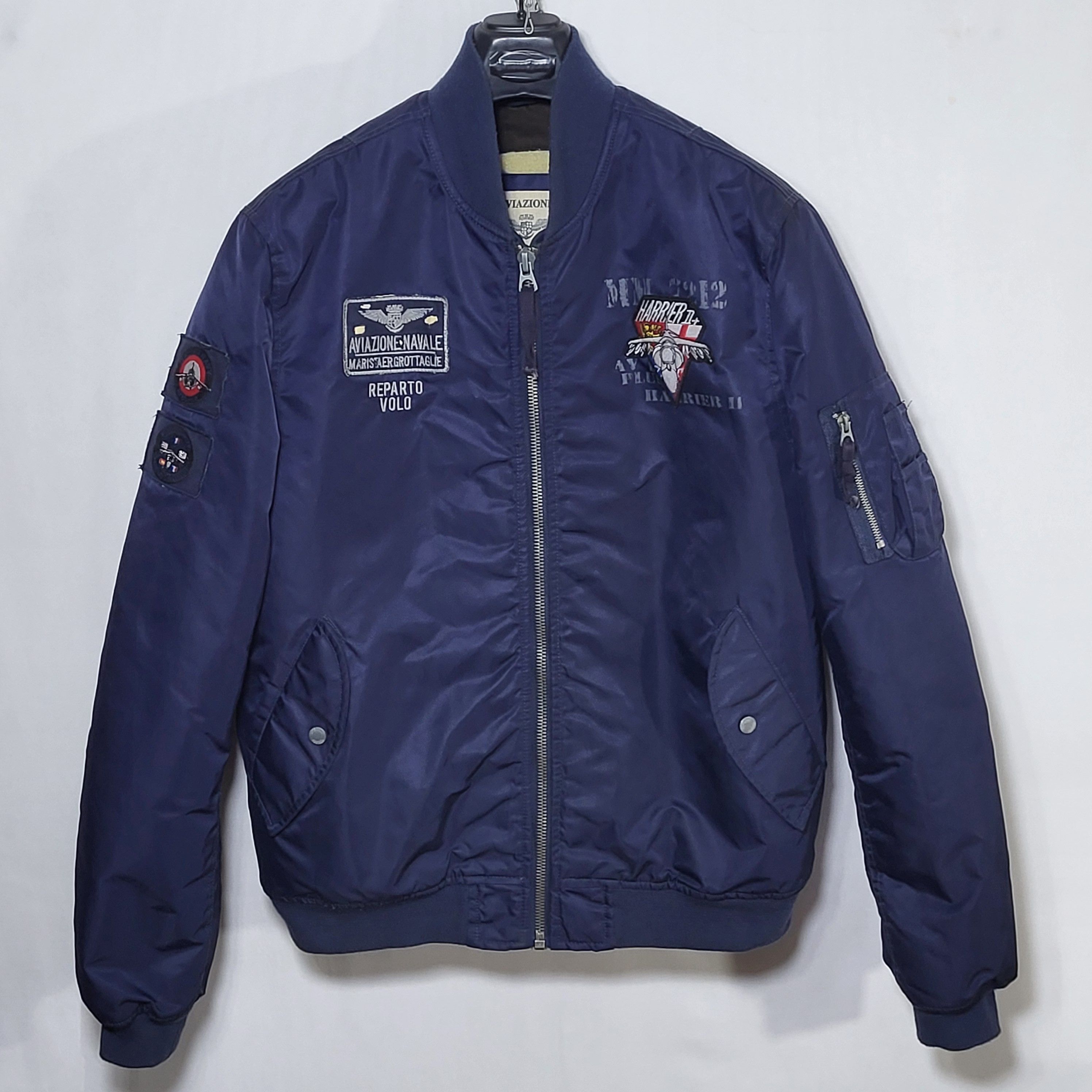 Other Navy Aviazione Navale bomber jacket.Italy.Marina militare. Size US L / EU 52-54 / 3 - 1 Thumbnail