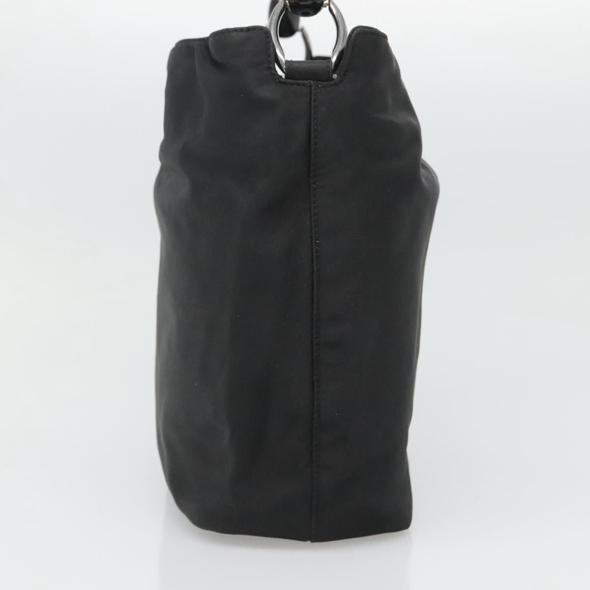 Dior DIOR Maris Pearl Hand Bag Nylon Black Silver Size ONE SIZE - 4 Thumbnail
